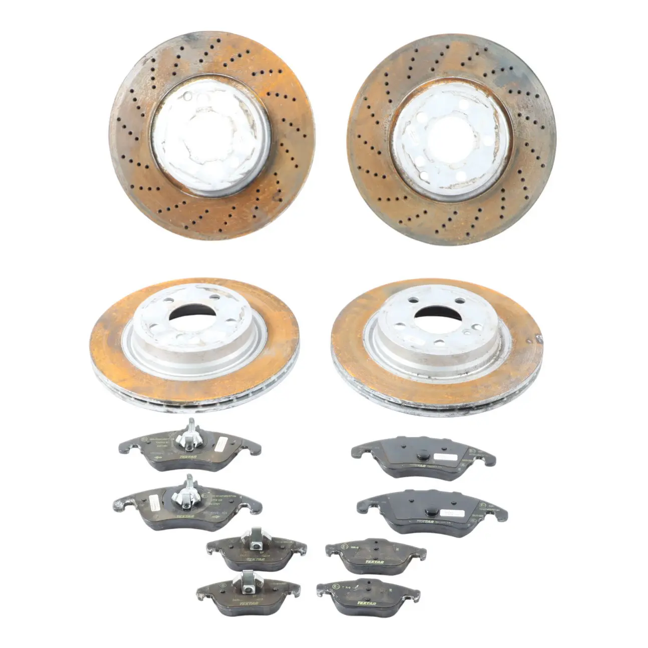 Mercedes-Benz C207 Disc Frână Față Spate Stânga Dreapta Set Plăcuțe A0004211112