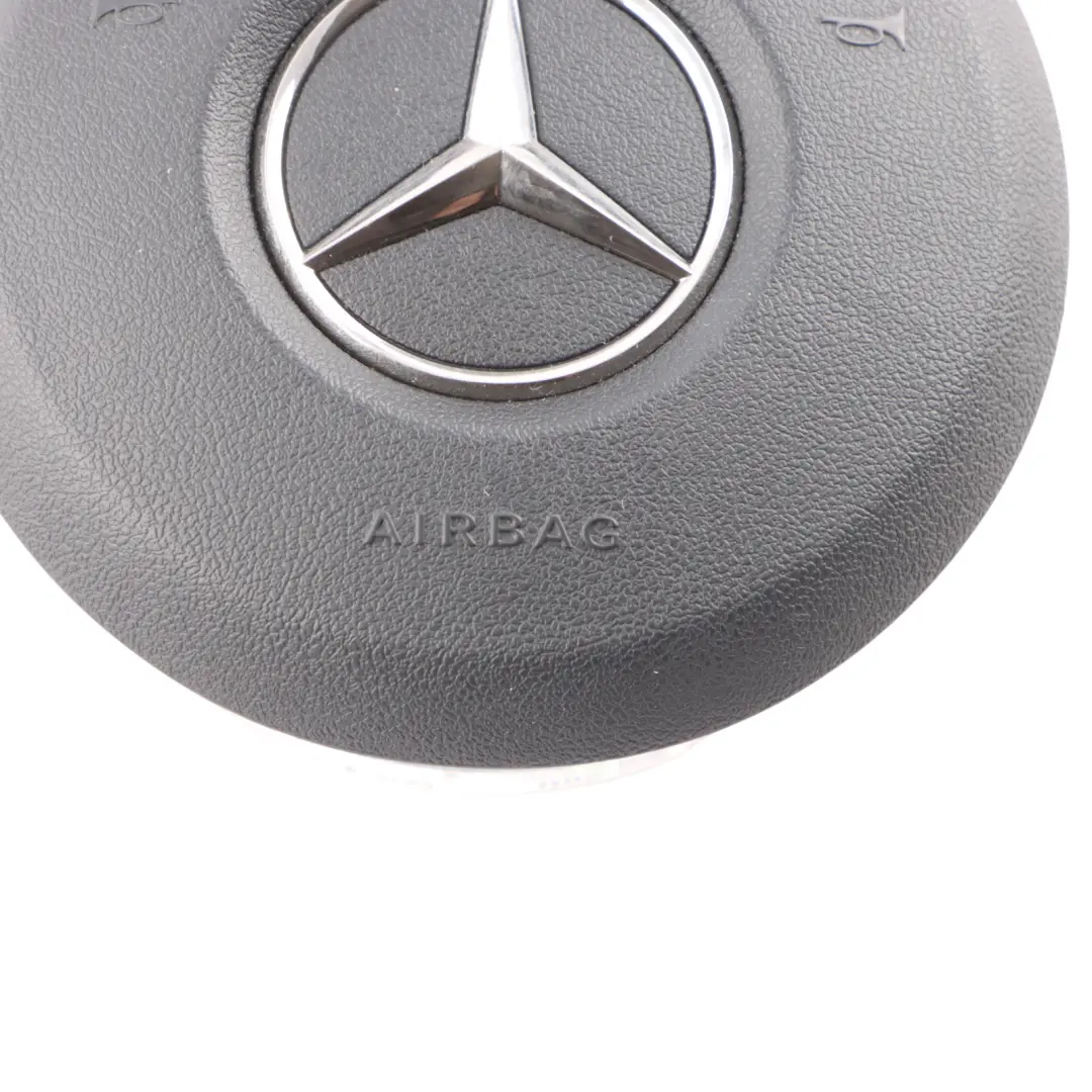 Mercedes W177 Steering Wheel Air Module Driver's Side Black - SKU A0008607300 - Part number A0008607300