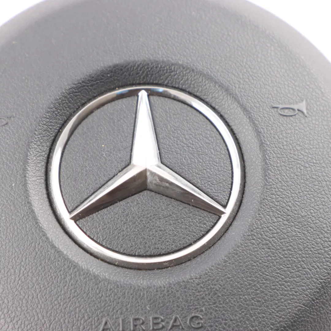 Mercedes W177 Steering Wheel Air Module Driver's Side Black - SKU A0008607300 - Part number A0008607300