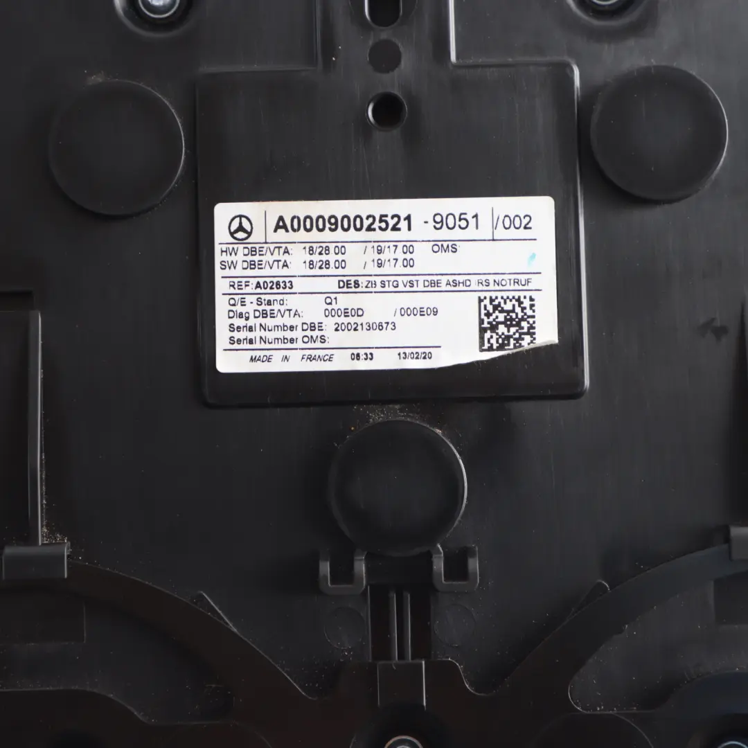Interior Roof Headliner Reading Courtesy Light Lamp to Mercedes V177 with Part number A0009002521 Mercedes V177 Interior Roof Headliner Reading Courtesy Light Lamp - SKU A0009002521 - Part number A0009002521
