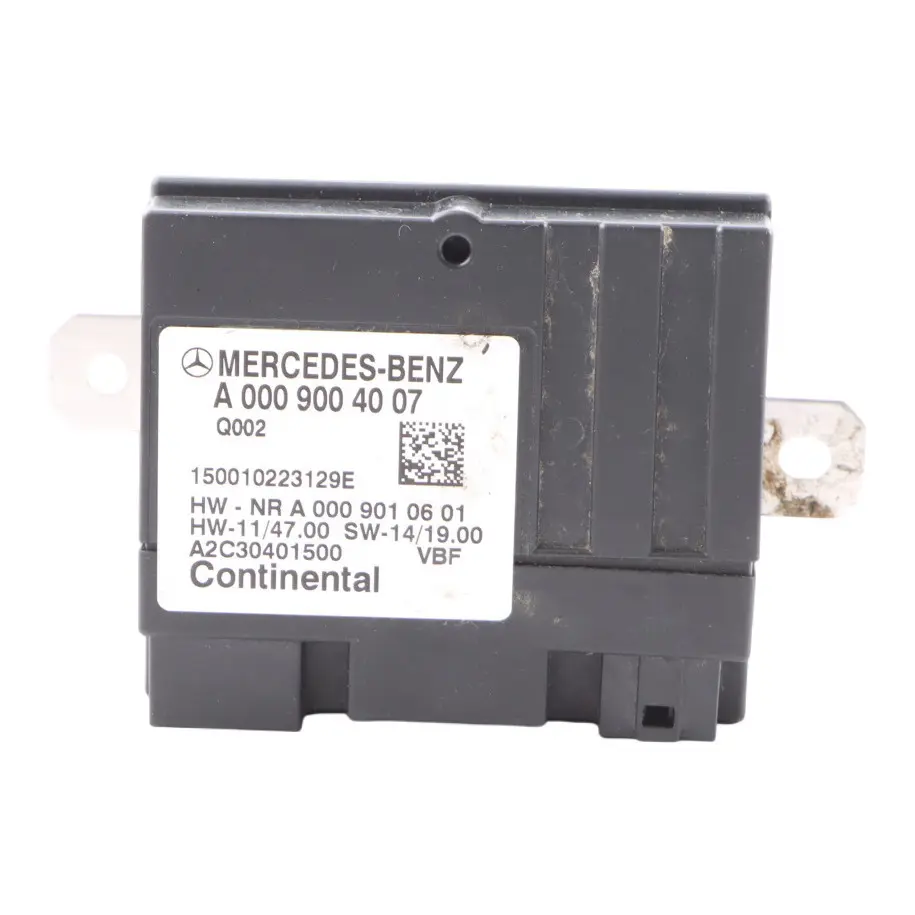 Mercedes W204 W222 Modulo Unità Controllo Pompa Carburante - SKU A0009004007 - Numero di parte A0009004007