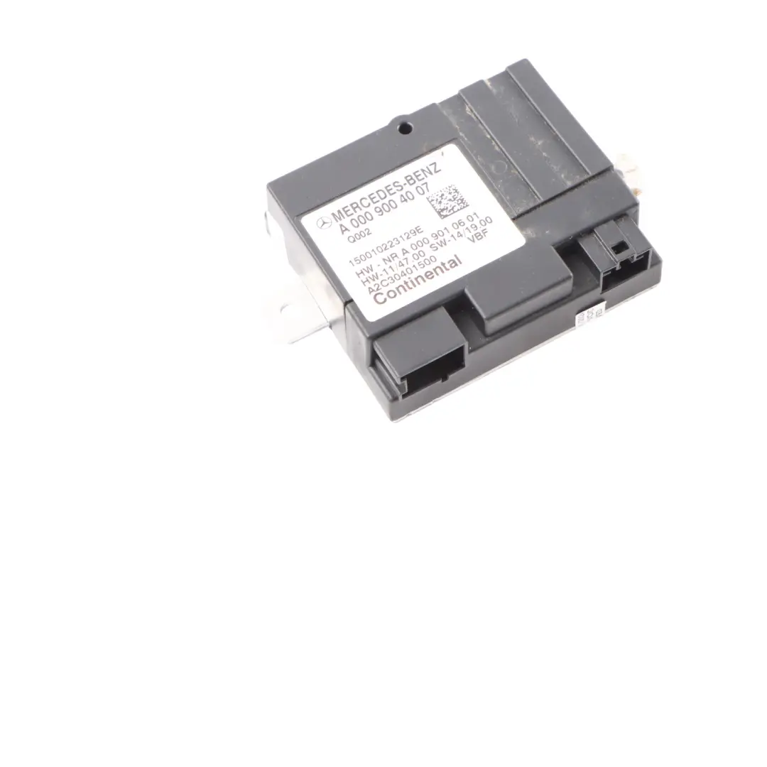 Módulo Unidad Control Bomba Combustible para Mercedes W204 W222 con número de pieza A0009004007 Mercedes W204 W222 Módulo Unidad Control Bomba Combustible - SKU A0009004007 - Número de pieza A0009004007