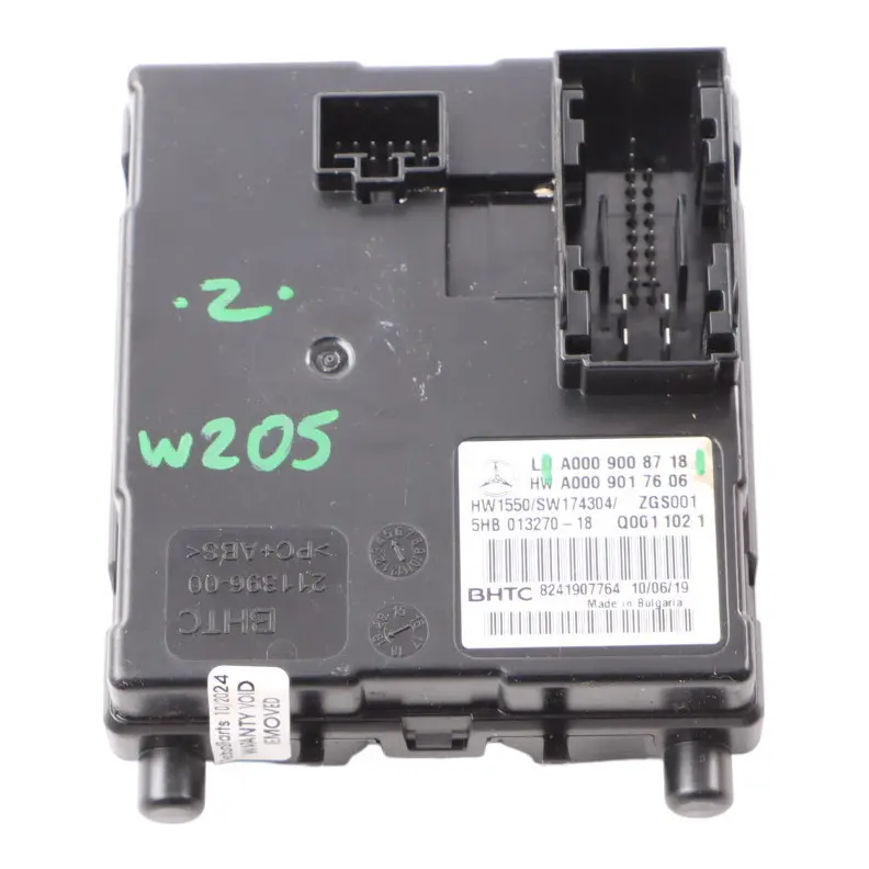  Climate Control Module Mercedes W205 W213 Air Conditioning A/C Unit - SKU A0009008718 - Part number A0009008718