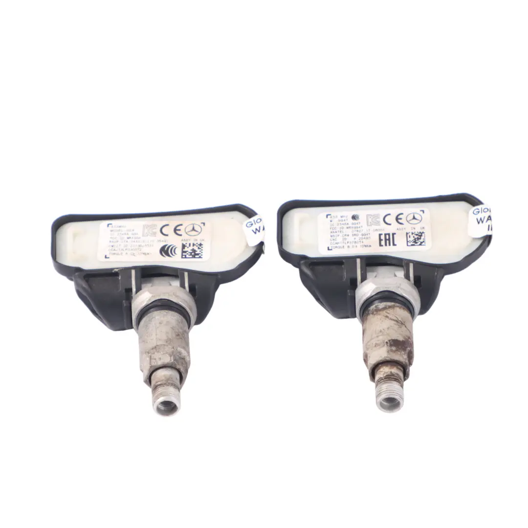 Mercedes W205 W212 Sensor de presión de los neumáticos Juego de 2 - SKU A0009050030-2 - Número de pieza A0009050030