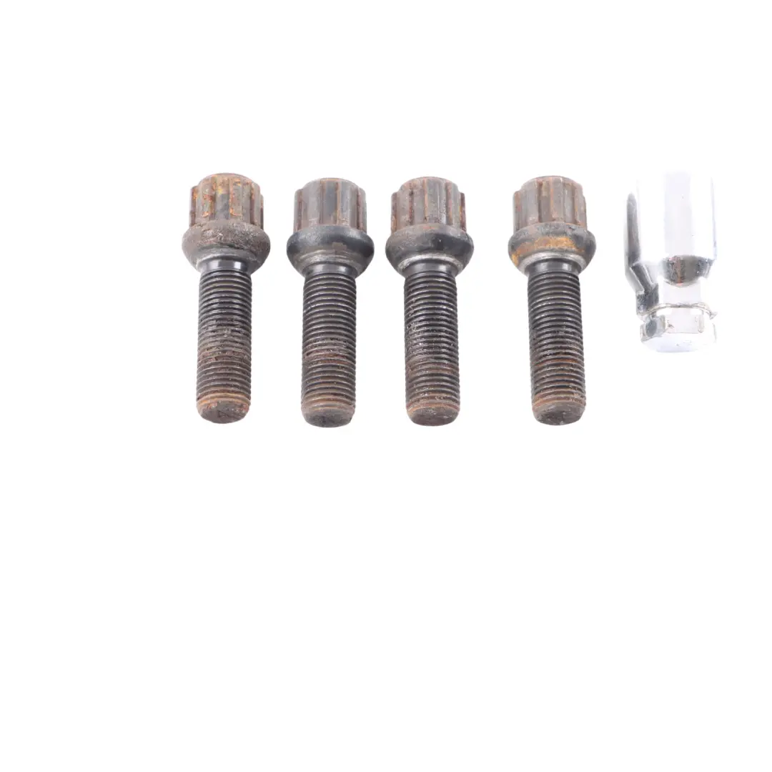  Security Bolts Mercedes W176 W204 W205 Wheel Bolt Rear Front Set - SKU A0019901607-3 - Part number A0019901607