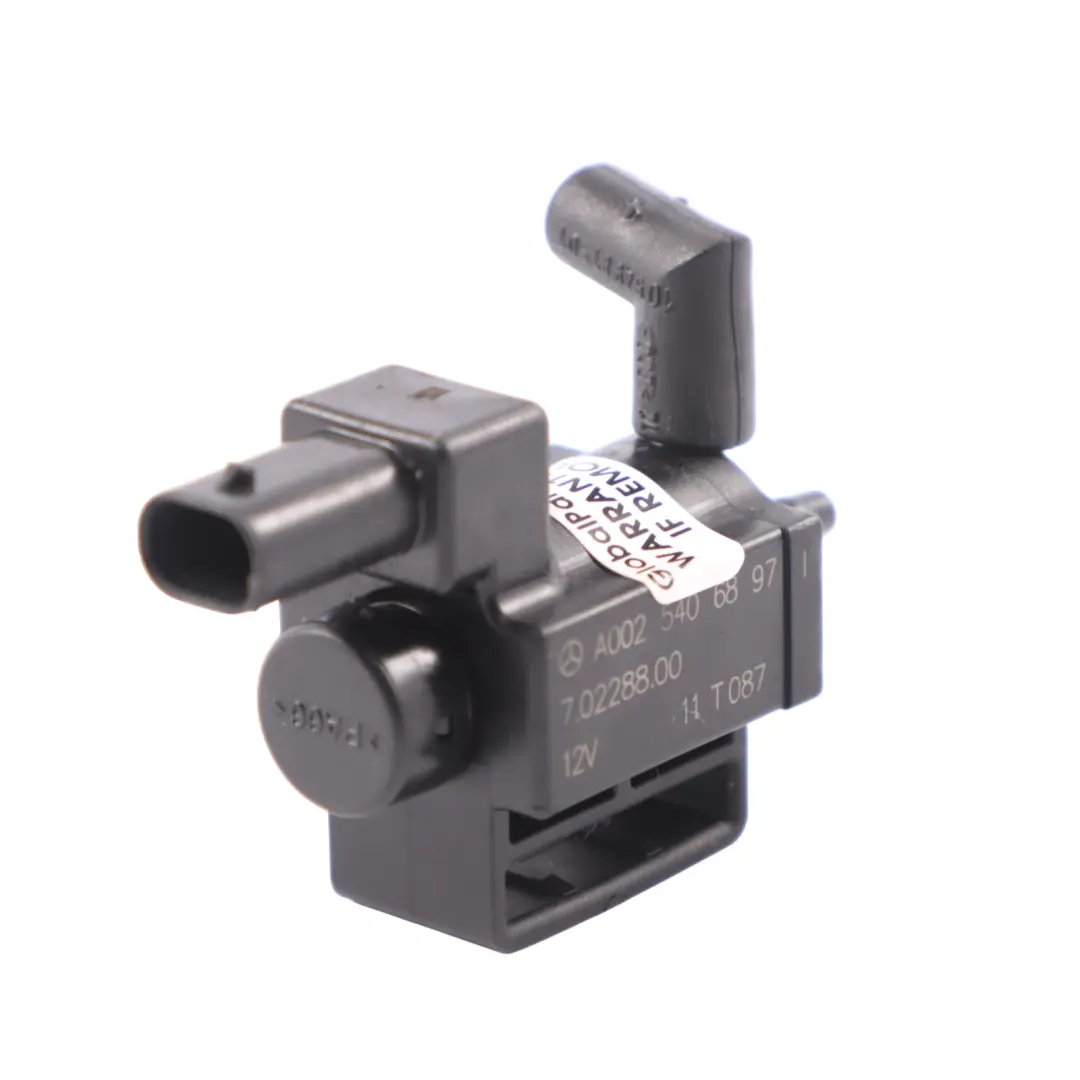 Válvula solenoide vacío respiradero para Mercedes W204 W212 C218 W221 con número de pieza A0025406897 Mercedes W204 W212 C218 W221 Válvula solenoide vacío respiradero - SKU A0025406897 - Número de pieza A0025406897
