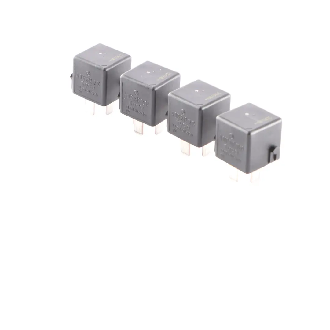 Mercedes W204 Genuine Universal Car Relay 4-Pin Tyco X4 Black - SKU A0025421319-4 - Part number A0025421319