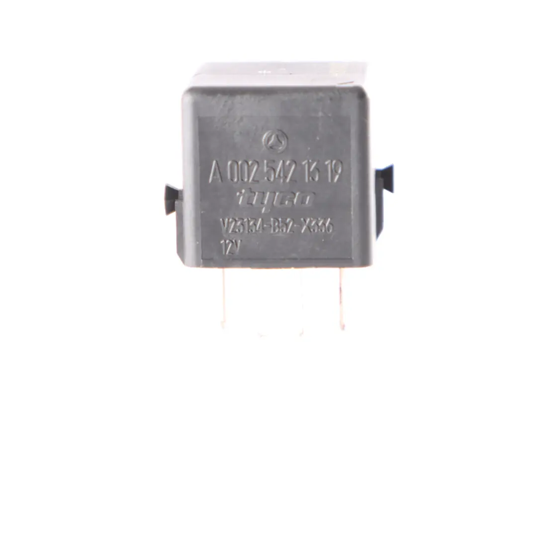 Mercedes W204 Genuine Universal Car Relay 4-Pin Tyco X4 Black - SKU A0025421319-4 - Part number A0025421319