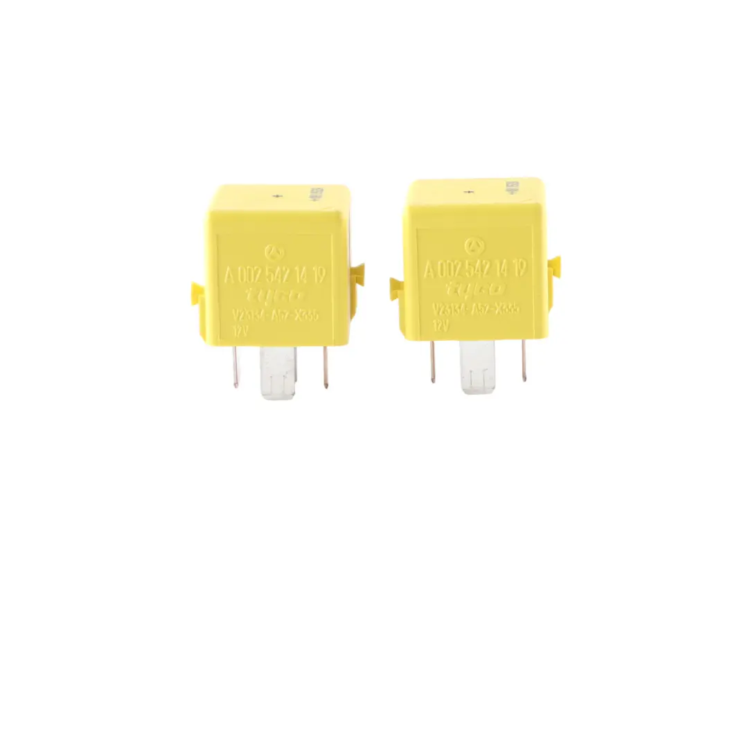 Mercedes W163 W169 W203 W210 Relé 5-Pin Amarillo Tyco - SKU A0025421419-1 - Número de pieza A0025421419