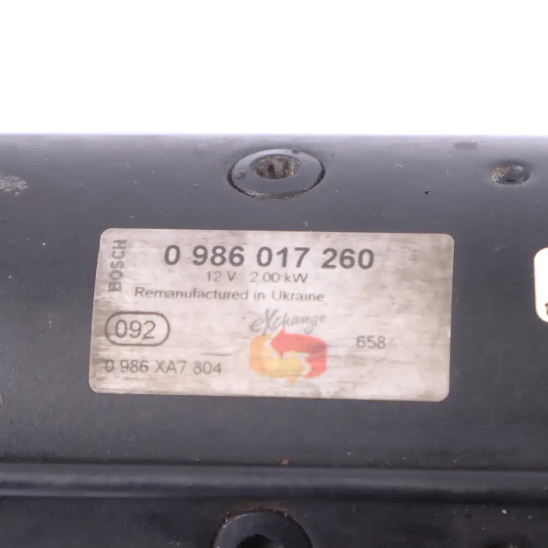 Mercedes W202 W203 W211 Diesel Anlasser Motor MAWS38371 - SKU A0051511301-1 - Teilenummer A0051511301
