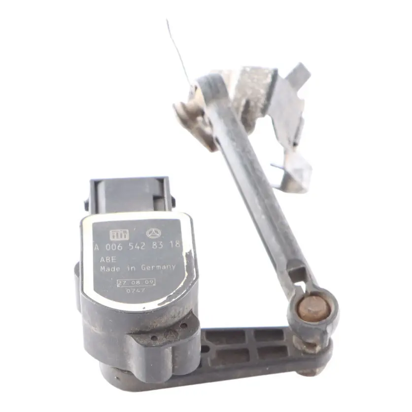 Headlamp Level Sensor Mercedes W212 Headlight Leveling Control Unit to with Part number A0065428318 Headlamp Level Sensor Mercedes W212 Headlight Leveling Control Unit - SKU A0065428318 - Part number A0065428318