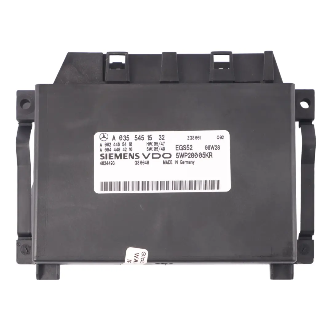 Mercedes W211 Module boîte vitesses Unité contrôle transmission - SKU A0355451532 - Numéro de pièce A0355451532