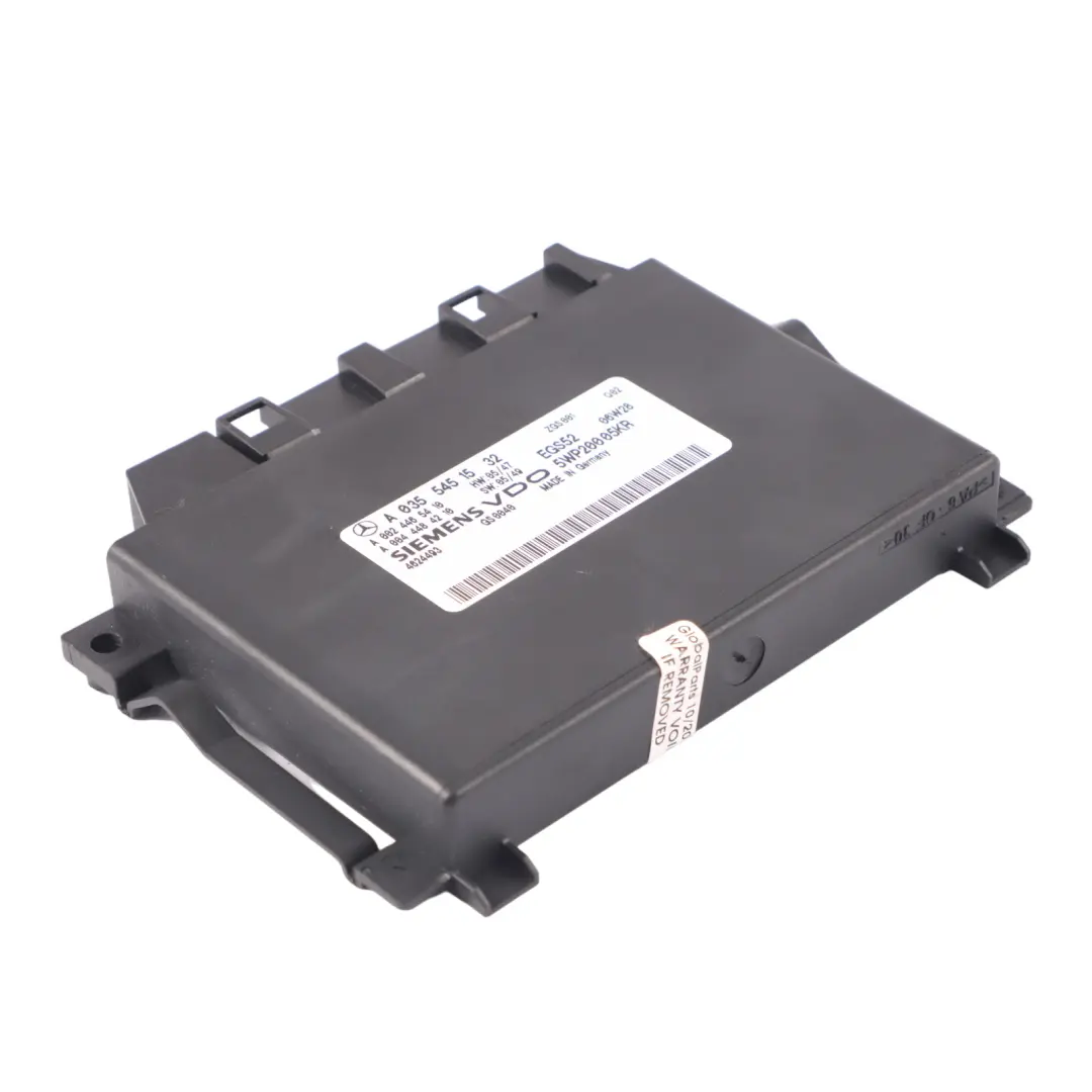 Mercedes W211 Module boîte vitesses Unité contrôle transmission - SKU A0355451532 - Numéro de pièce A0355451532