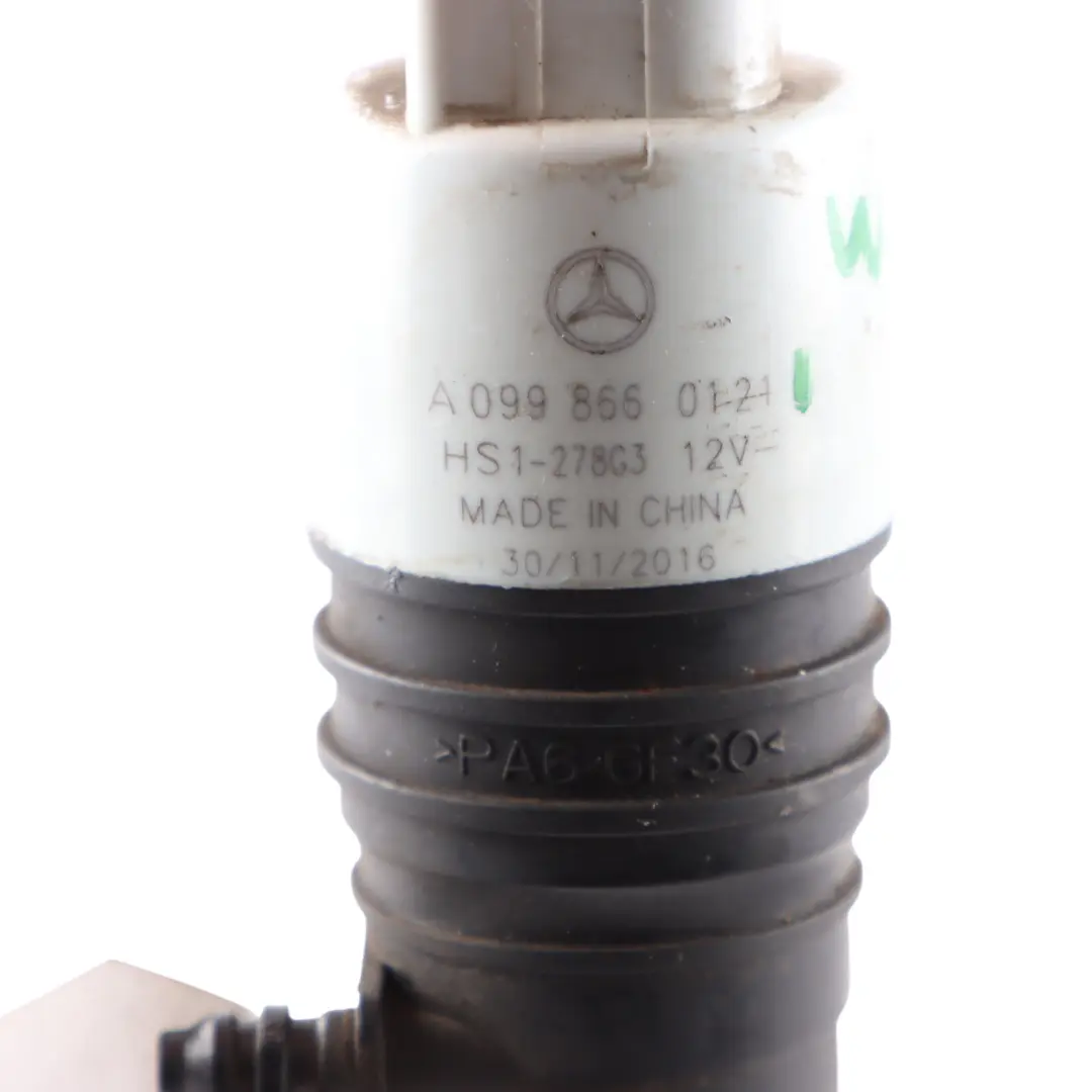 Pompa serbatoio lavavetro per Mercedes W205 con numero di parte A0998660121 Mercedes W205 Pompa serbatoio lavavetro - SKU A0998660121 - Numero di parte A0998660121