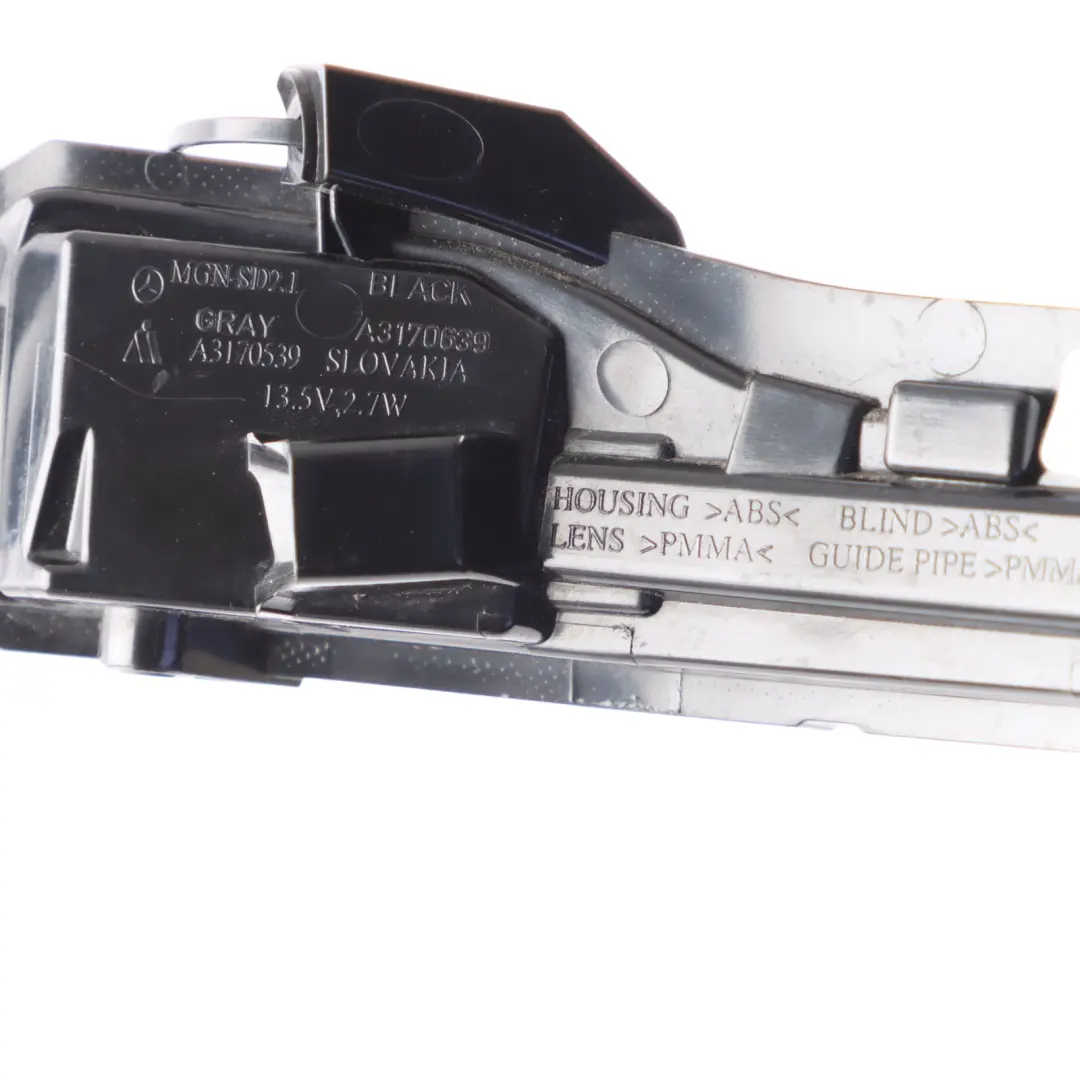 Indicator Wing Mirror Left N/S Turn Signal to Mercedes W205 with Part number A0999067101 Mercedes W205 Indicator Wing Mirror Left N/S Turn Signal - SKU A0999067101 - Part number A0999067101