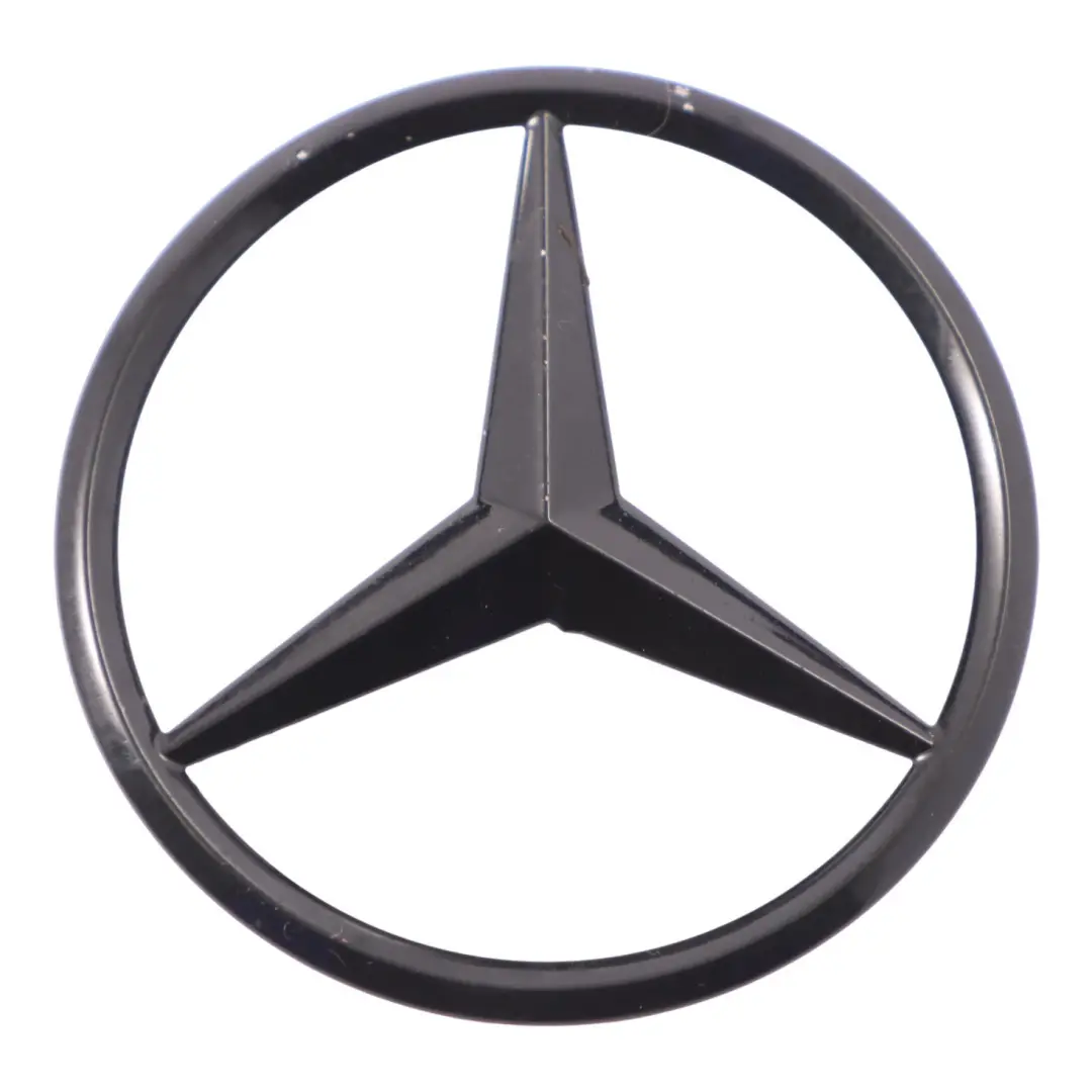 Mercedes X117 Rear Boot Trunk Lid Star Emblem Logo Badge Black A1697580258 - SKU A1178170116 - Part number A1178170116