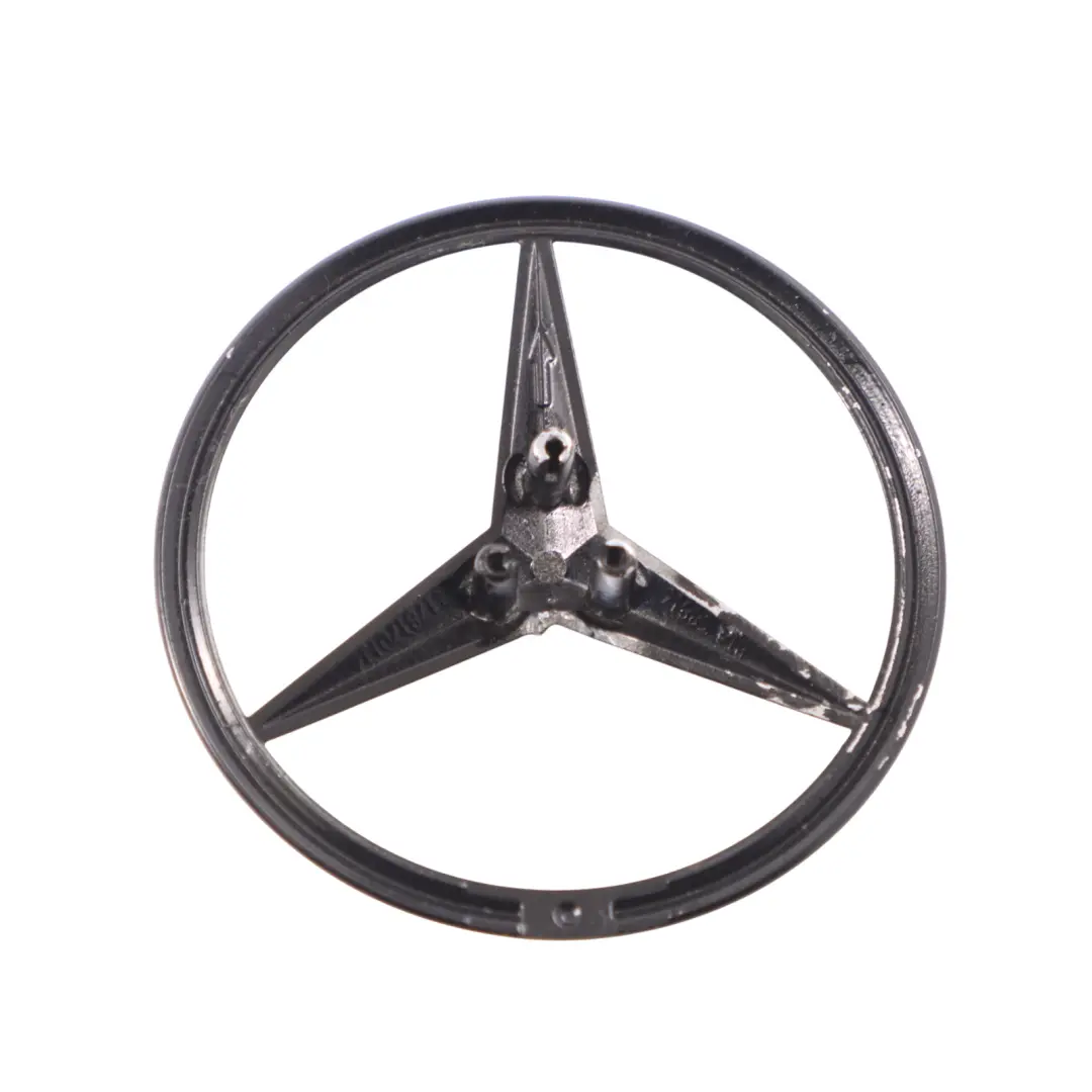 Mercedes X117 Rear Boot Trunk Lid Star Emblem Logo Badge Black A1697580258 - SKU A1178170116 - Part number A1178170116