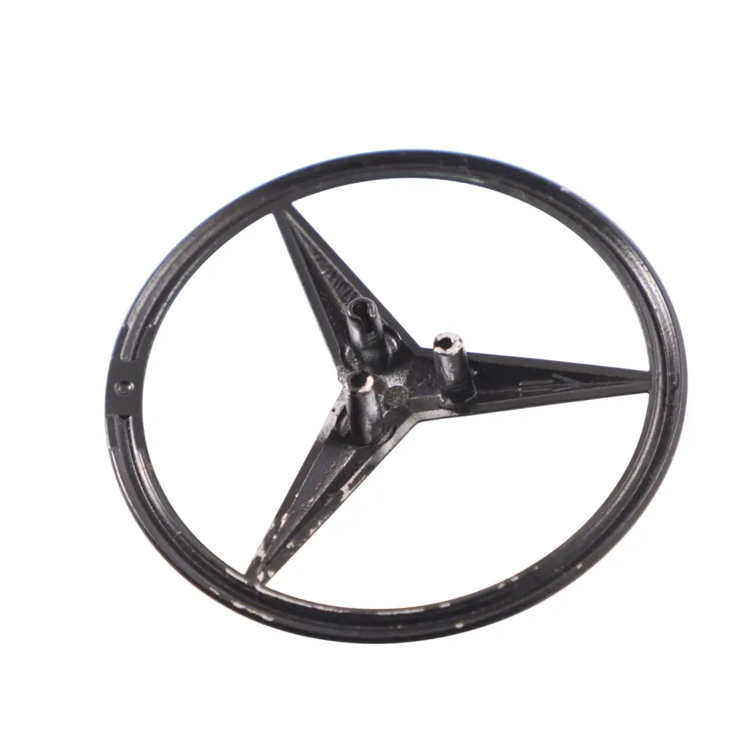Mercedes X117 Rear Boot Trunk Lid Star Emblem Logo Badge Black A1697580258 - SKU A1178170116 - Part number A1178170116