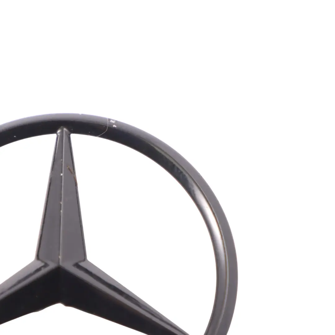 Mercedes X117 Rear Boot Trunk Lid Star Emblem Logo Badge Black A1697580258 - SKU A1178170116 - Part number A1178170116