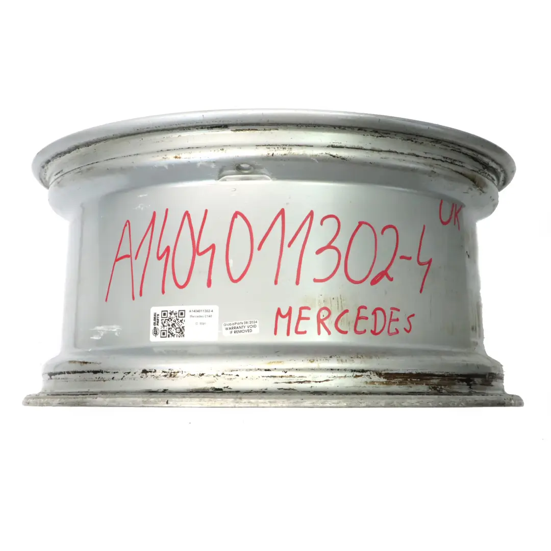 Alloy Wheel Rim 5 Hole Disc 18" 8,5J ET:47 to Mercedes CL C140 Silver with Part number A1404011302 Mercedes CL C140 Silver Alloy Wheel Rim 5 Hole Disc 18" 8,5J ET:47 - SKU A1404011302-4 - Part number A1404011302