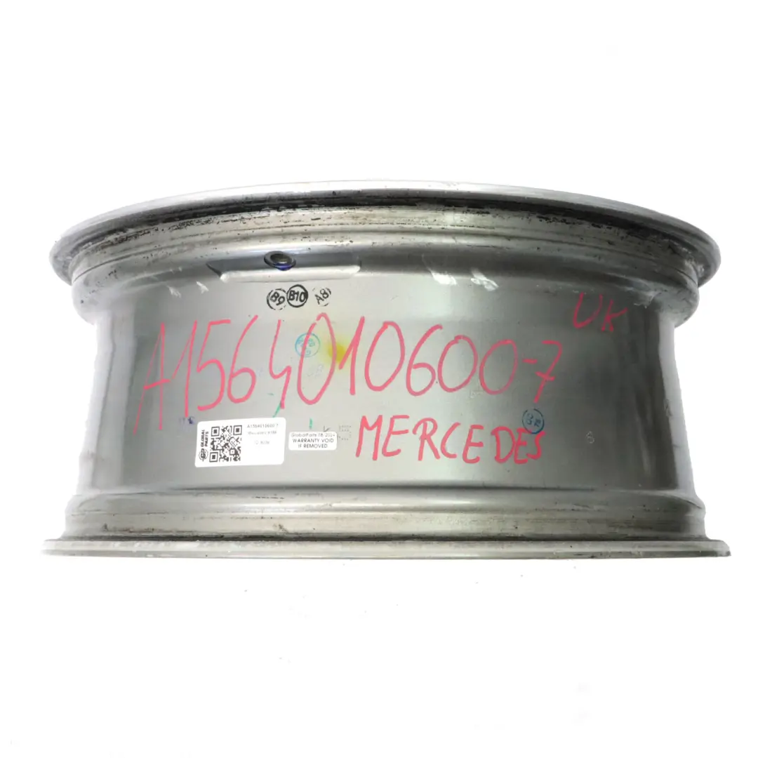 Alloy Rim AMG Grey 19" 8J ET:43,5 5-Spoke to Mercedes GLA X156 Wheel with Part number A1564010600 Mercedes GLA X156 Wheel Alloy Rim AMG Grey 19" 8J ET:43,5 5-Spoke - SKU A1564010600-7 - Part number A1564010600