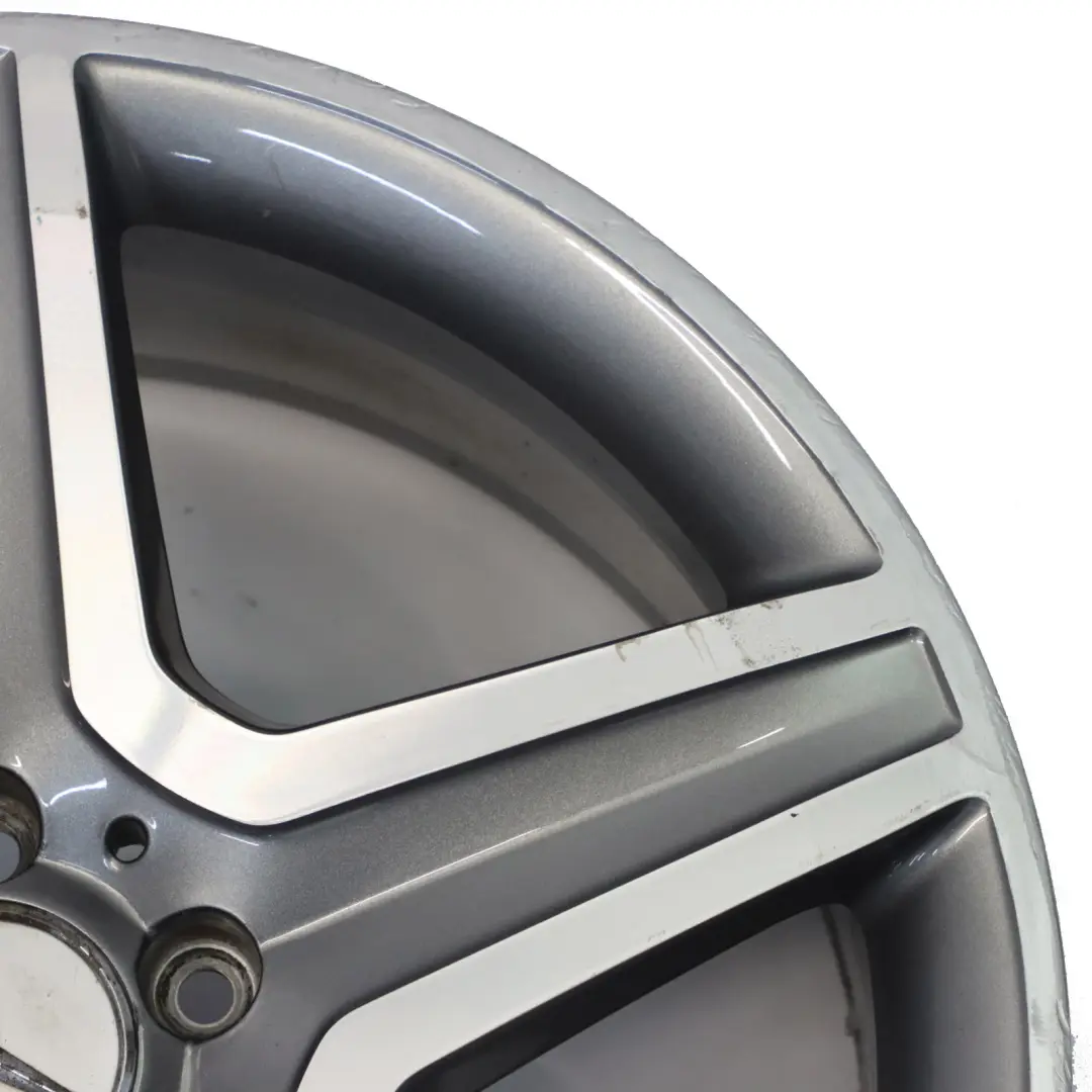 Alloy Rim AMG Grey 19" 8J ET:43,5 5-Spoke to Mercedes GLA X156 Wheel with Part number A1564010600 Mercedes GLA X156 Wheel Alloy Rim AMG Grey 19" 8J ET:43,5 5-Spoke - SKU A1564010600-7 - Part number A1564010600
