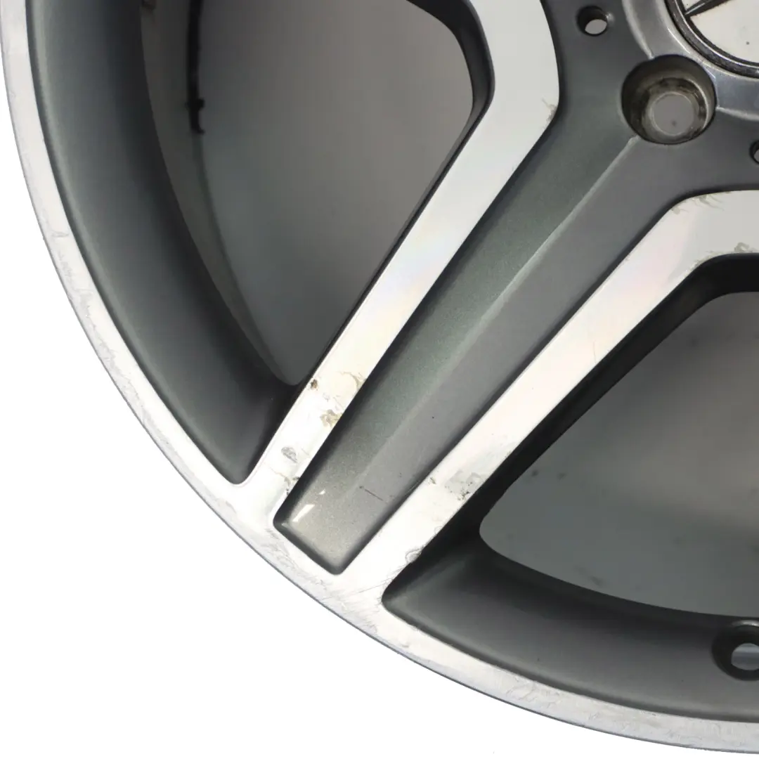 Alloy Rim AMG Grey 19" 8J ET:43,5 5-Spoke to Mercedes GLA X156 Wheel with Part number A1564010600 Mercedes GLA X156 Wheel Alloy Rim AMG Grey 19" 8J ET:43,5 5-Spoke - SKU A1564010600-7 - Part number A1564010600