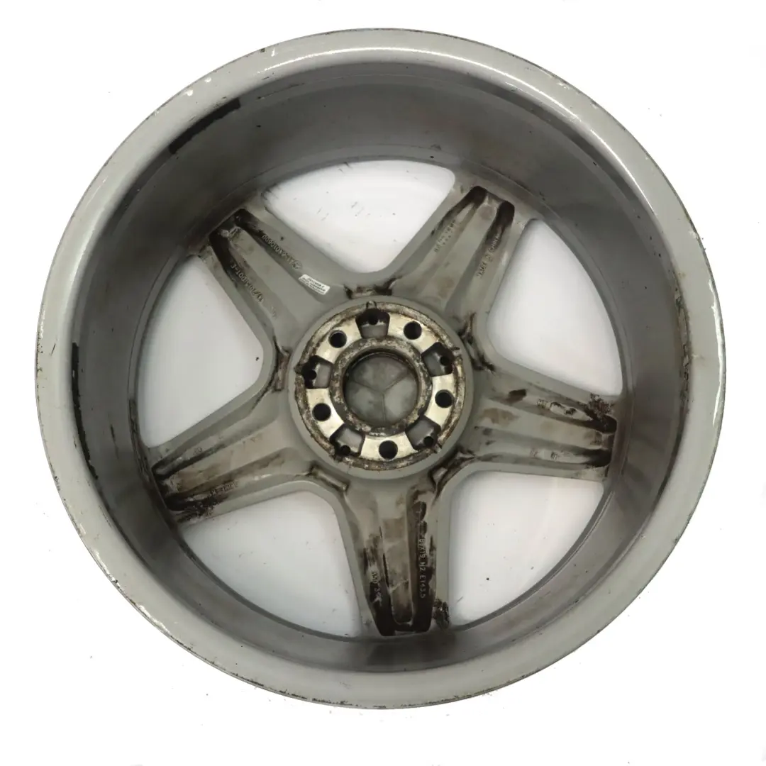 Alloy Rim AMG Grey 19" 8J ET:43,5 5-Spoke to Mercedes GLA X156 Wheel with Part number A1564010600 Mercedes GLA X156 Wheel Alloy Rim AMG Grey 19" 8J ET:43,5 5-Spoke - SKU A1564010600-7 - Part number A1564010600