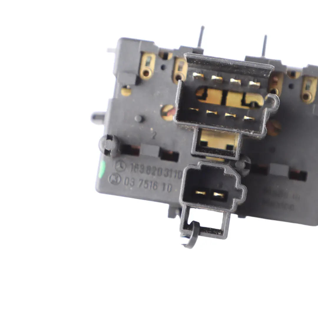 Window Control Regulator Switch Panel to Mercedes W163 Double Electric with Part number A1638203110 Mercedes W163 Double Electric Window Control Regulator Switch Panel - SKU A1638203110 - Part number A1638203110