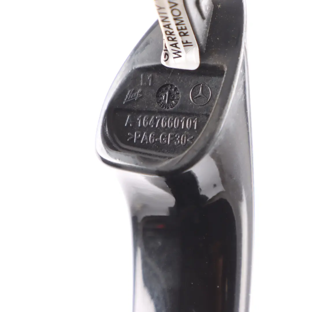  Door Handle Mercedes W164 W251 Rear Left N/S Obsidian Black Metallic - 197 - SKU A1647660101-OB - Part number A1647660101