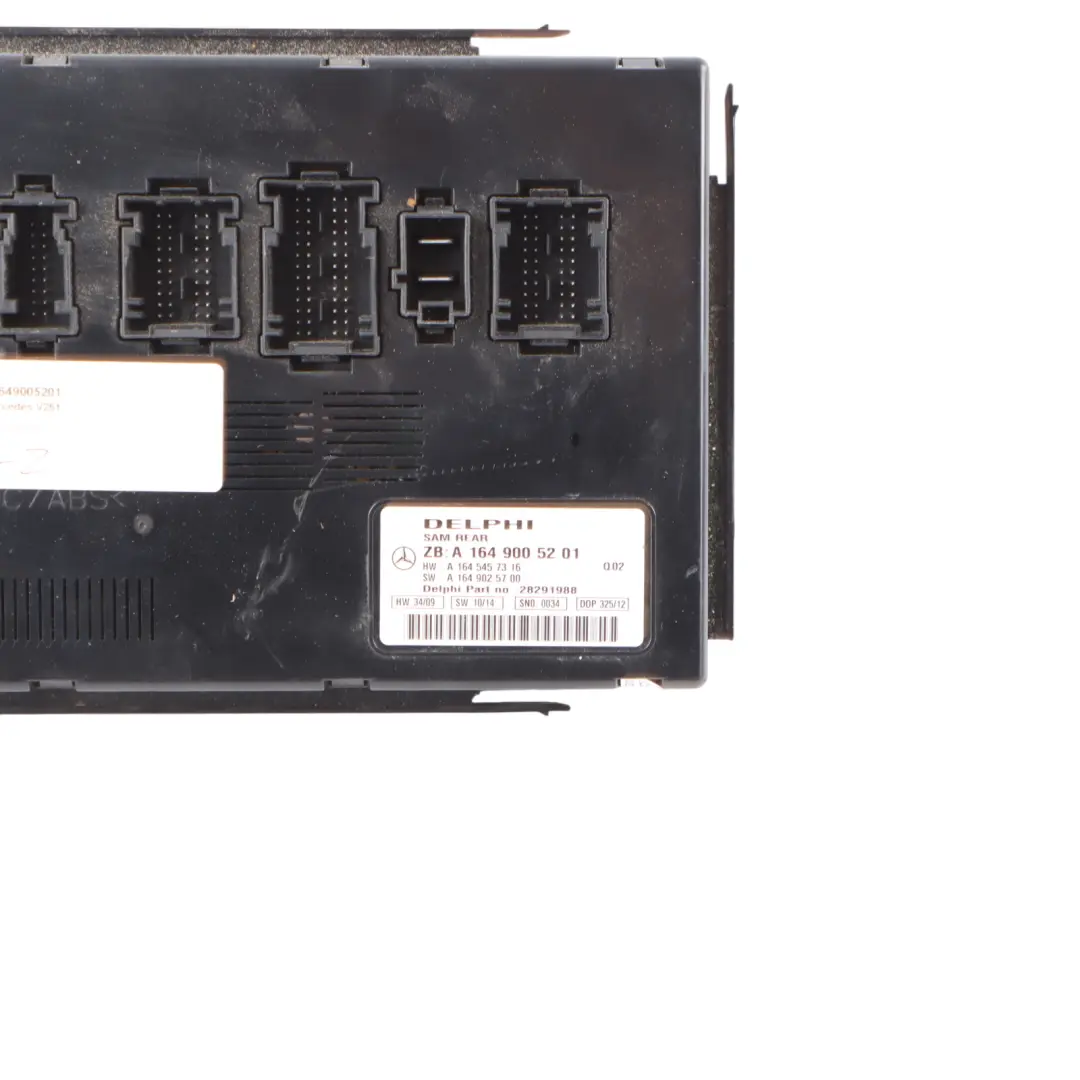SAM Unit Rear Control Module to Mercedes V251 with Part number A1649005201 Mercedes V251 SAM Unit Rear Control Module - SKU A1649005201 - Part number A1649005201