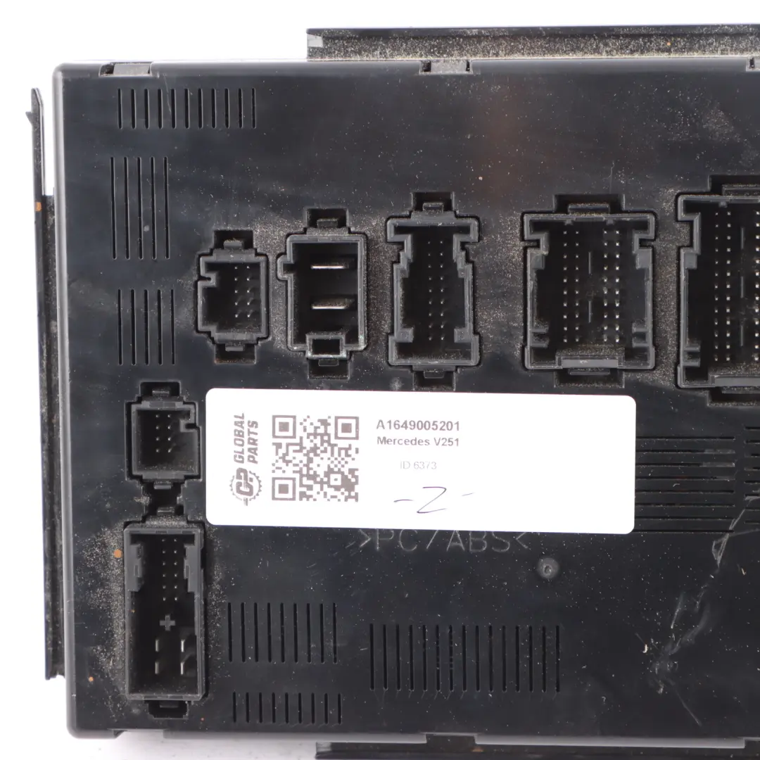SAM Unit Rear Control Module to Mercedes V251 with Part number A1649005201 Mercedes V251 SAM Unit Rear Control Module - SKU A1649005201 - Part number A1649005201