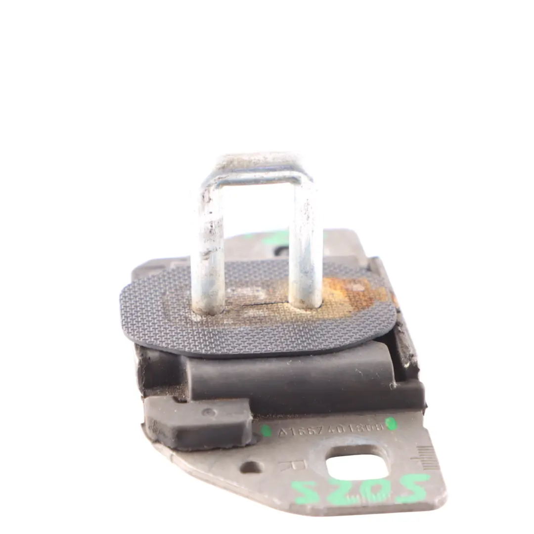 Striker Latch Catch Lock Hook to Mercedes W205 Tailgate with Part number A1667401800 Mercedes W205 Tailgate Striker Latch Catch Lock Hook - SKU A1667401800 - Part number A1667401800
