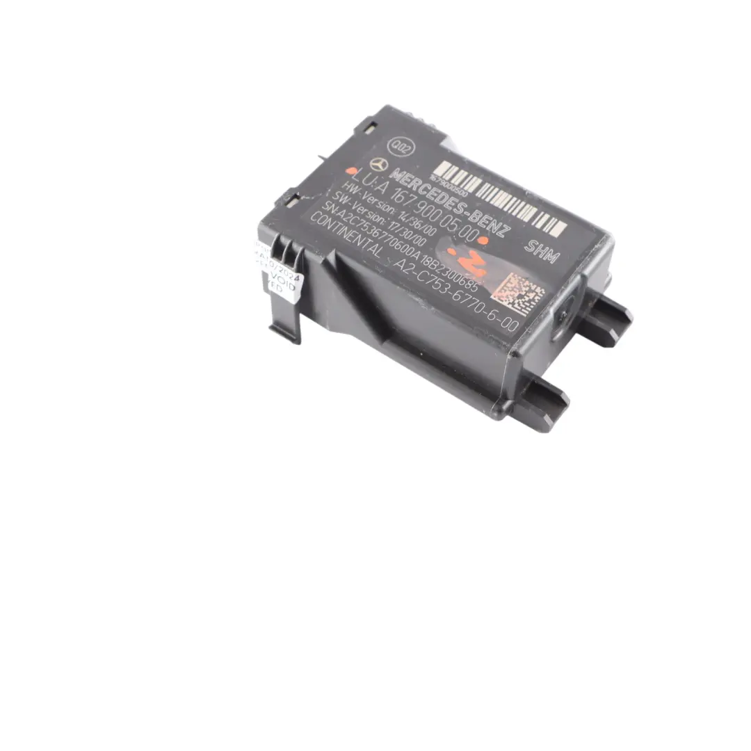 Unidad Control Calefacción Asiento Conductor Módulo para Mercedes W177 con número de pieza A1679000500 Mercedes W177 Unidad Control Calefacción Asiento Conductor Módulo - SKU A1679000500 - Número de pieza A1679000500