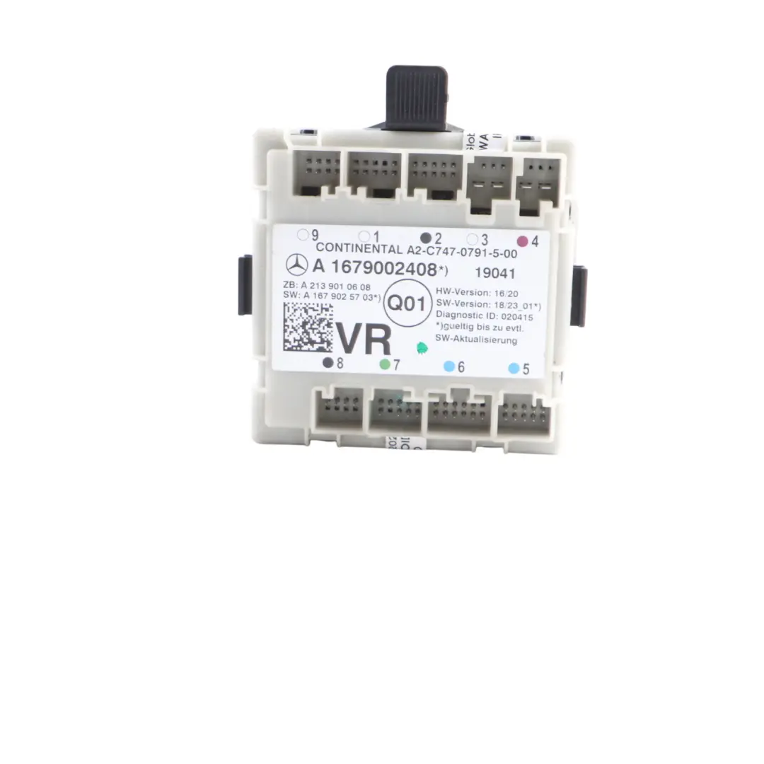 W907 Front Right O/S Door Control Unit Module to Mercedes with Part number A1679002408 Mercedes W907 Front Right O/S Door Control Unit Module - SKU A1679002408 - Part number A1679002408