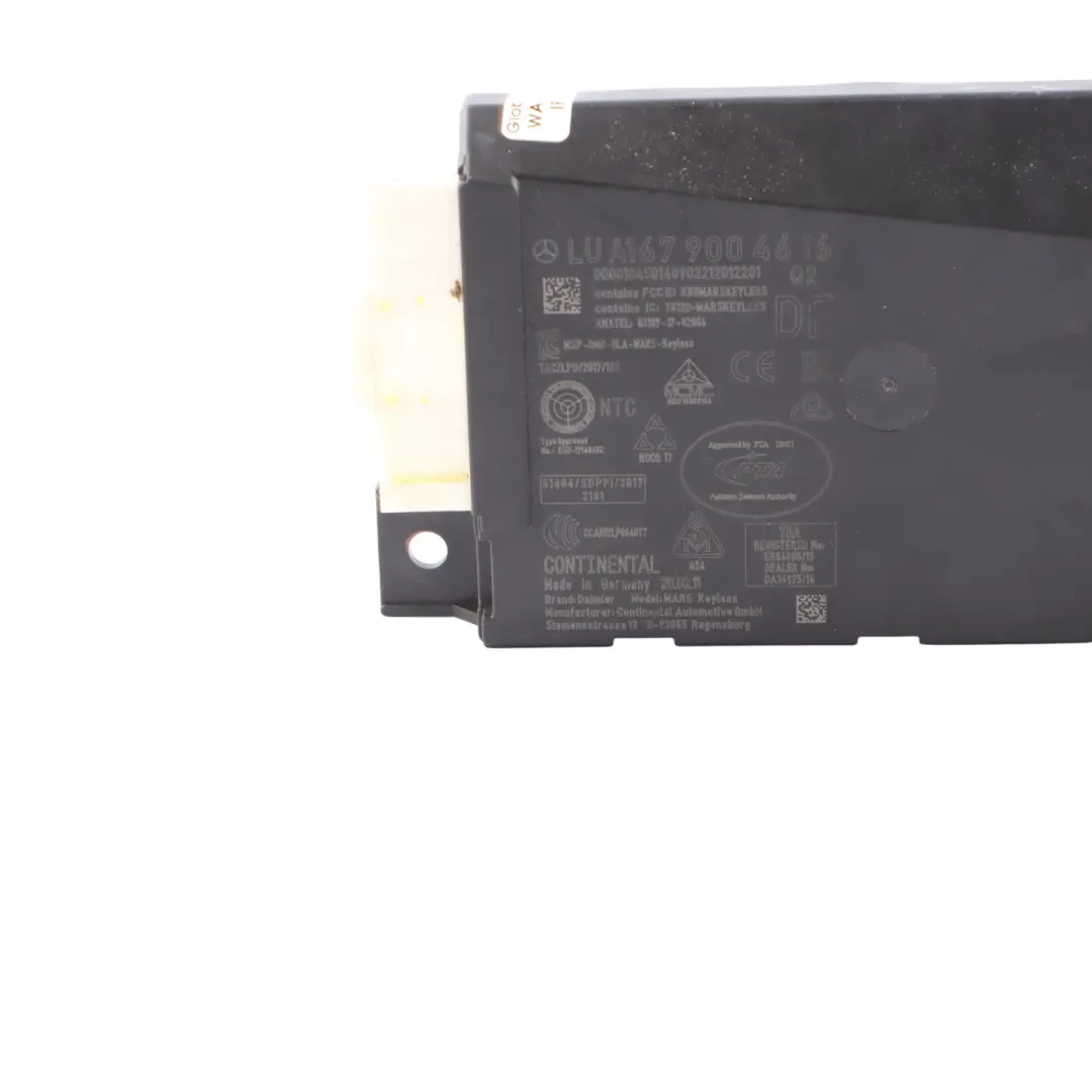 Ignition Switch Module Keyless Control Unit to Mercedes CLA C118 V177 with Part number A1679004616 Mercedes CLA C118 V177 Ignition Switch Module Keyless Control Unit - SKU A1679004616 - Part number A1679004616