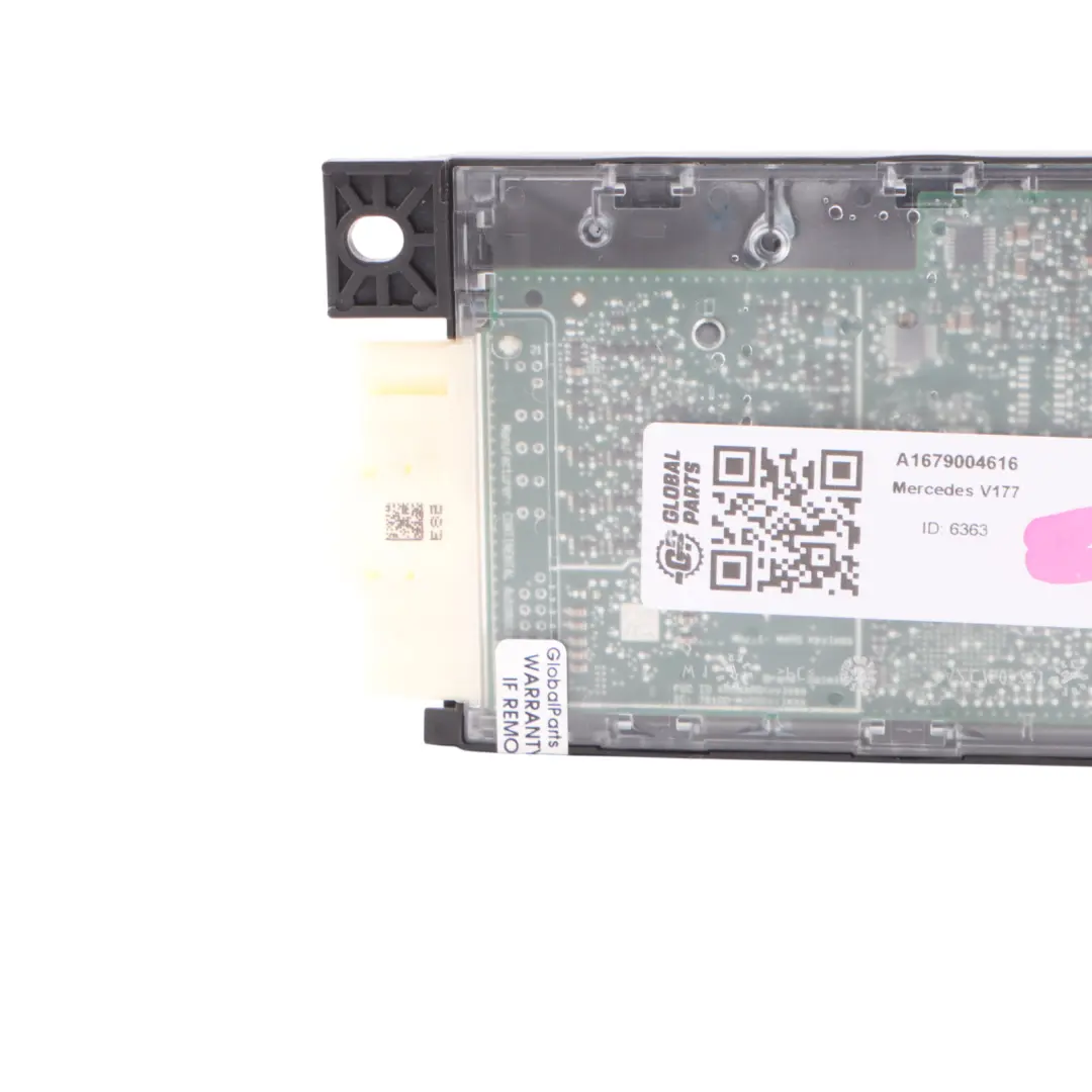 Ignition Switch Module Keyless Control Unit to Mercedes CLA C118 V177 with Part number A1679004616 Mercedes CLA C118 V177 Ignition Switch Module Keyless Control Unit - SKU A1679004616 - Part number A1679004616