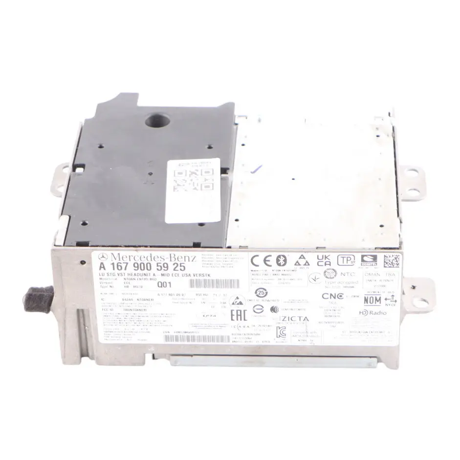 Multimedia Radio Sat Nav Screen Display Head Unit to Mercedes W177 with Part number A1679005925 Mercedes W177 Multimedia Radio Sat Nav Screen Display Head Unit - SKU A1679005925 - Part number A1679005925