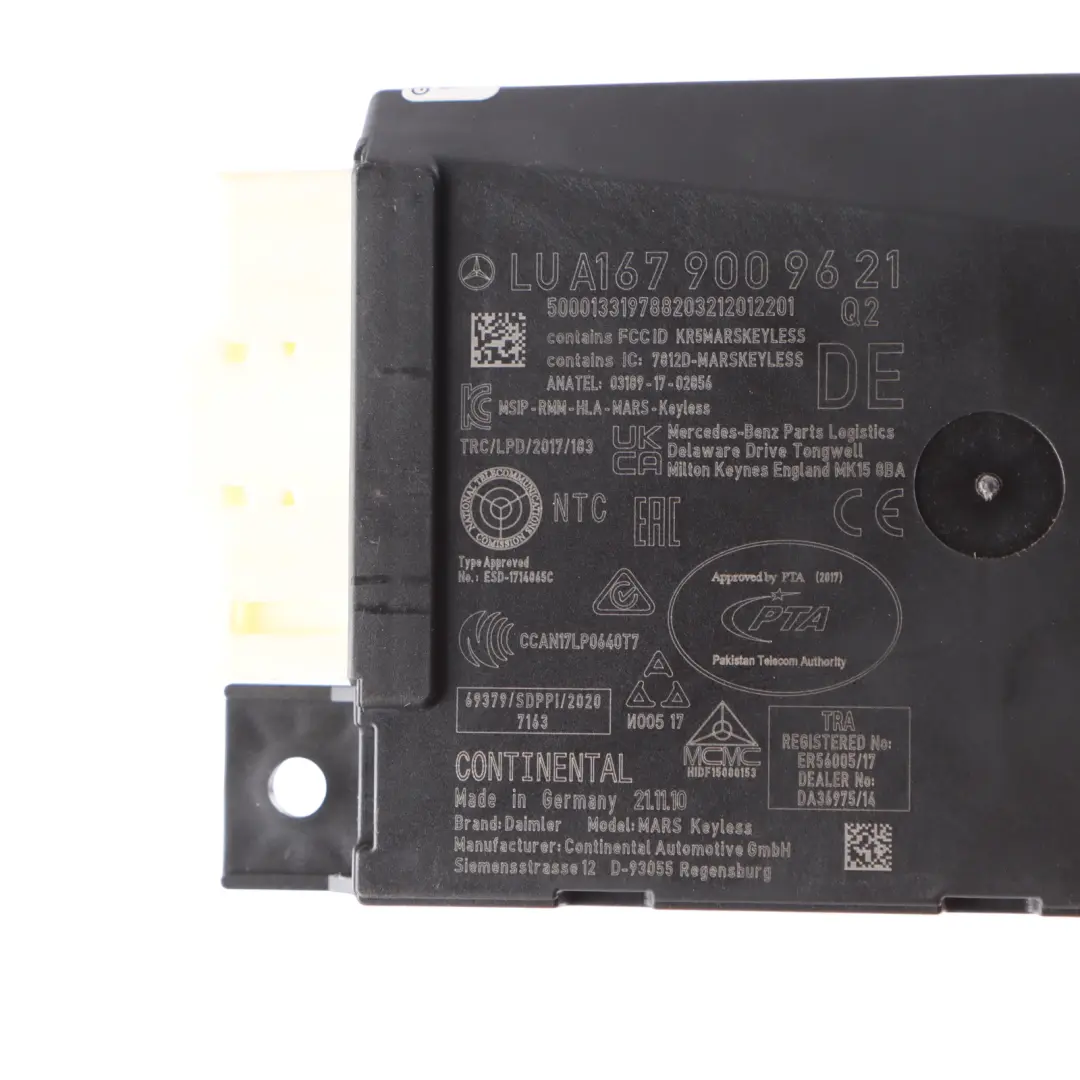 Ignition Switch Module Mercedes CLA C118 W177 W247 M139 M260 Petrol to with Part number A1679009621 Ignition Switch Module Mercedes CLA C118 W177 W247 M139 M260 Petrol - SKU A1679009621 - Part number A1679009621