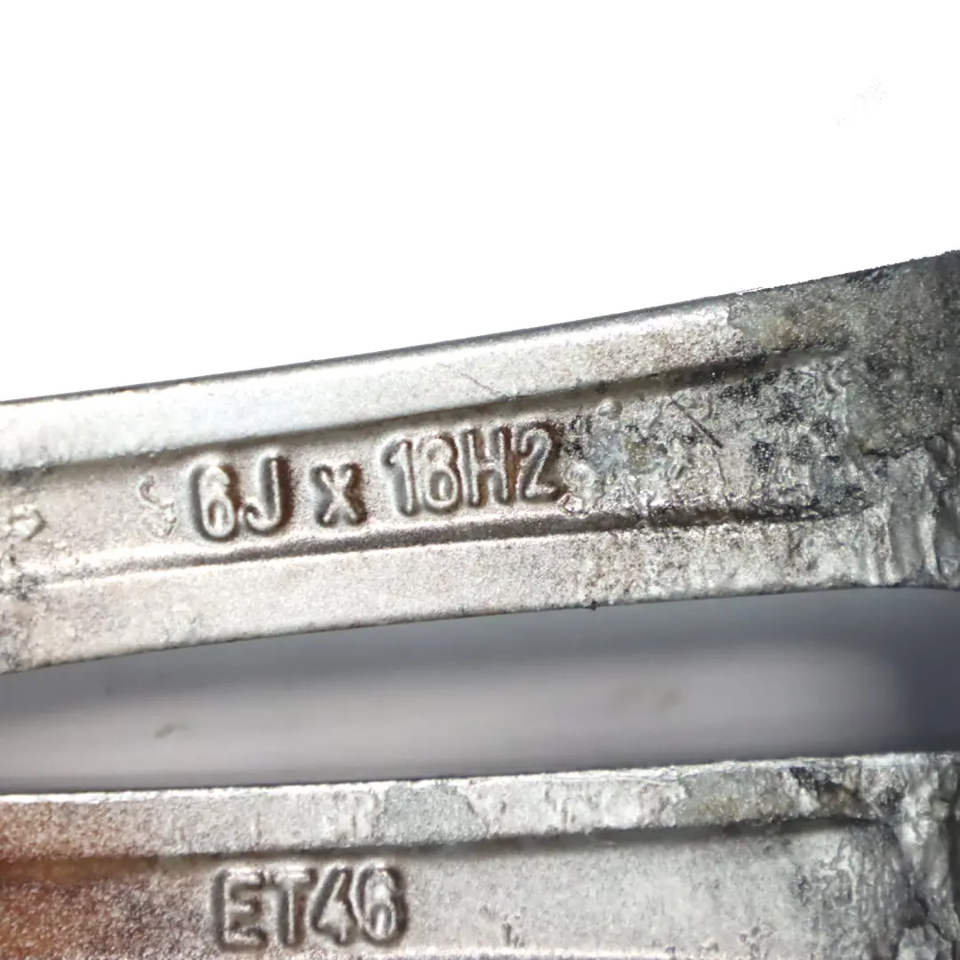 Alloy Wheel Rim 16" ET:46 6J to Mercedes W169 Silver with Part number A1694012102 Mercedes W169 Silver Alloy Wheel Rim 16" ET:46 6J - SKU A1694012102-4 - Part number A1694012102