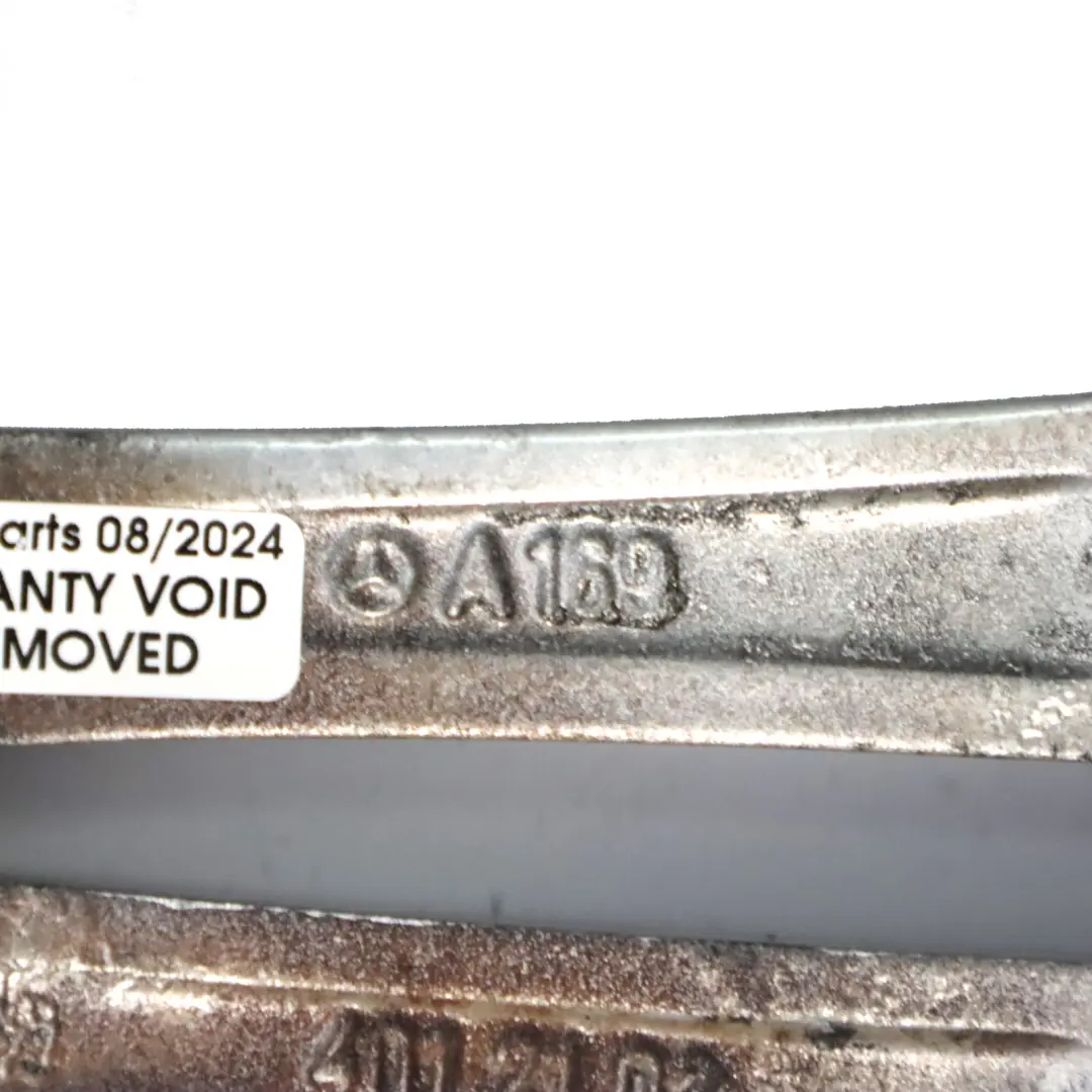 Alloy Wheel Rim 16" ET:46 6J to Mercedes W169 Silver with Part number A1694012102 Mercedes W169 Silver Alloy Wheel Rim 16" ET:46 6J - SKU A1694012102-4 - Part number A1694012102