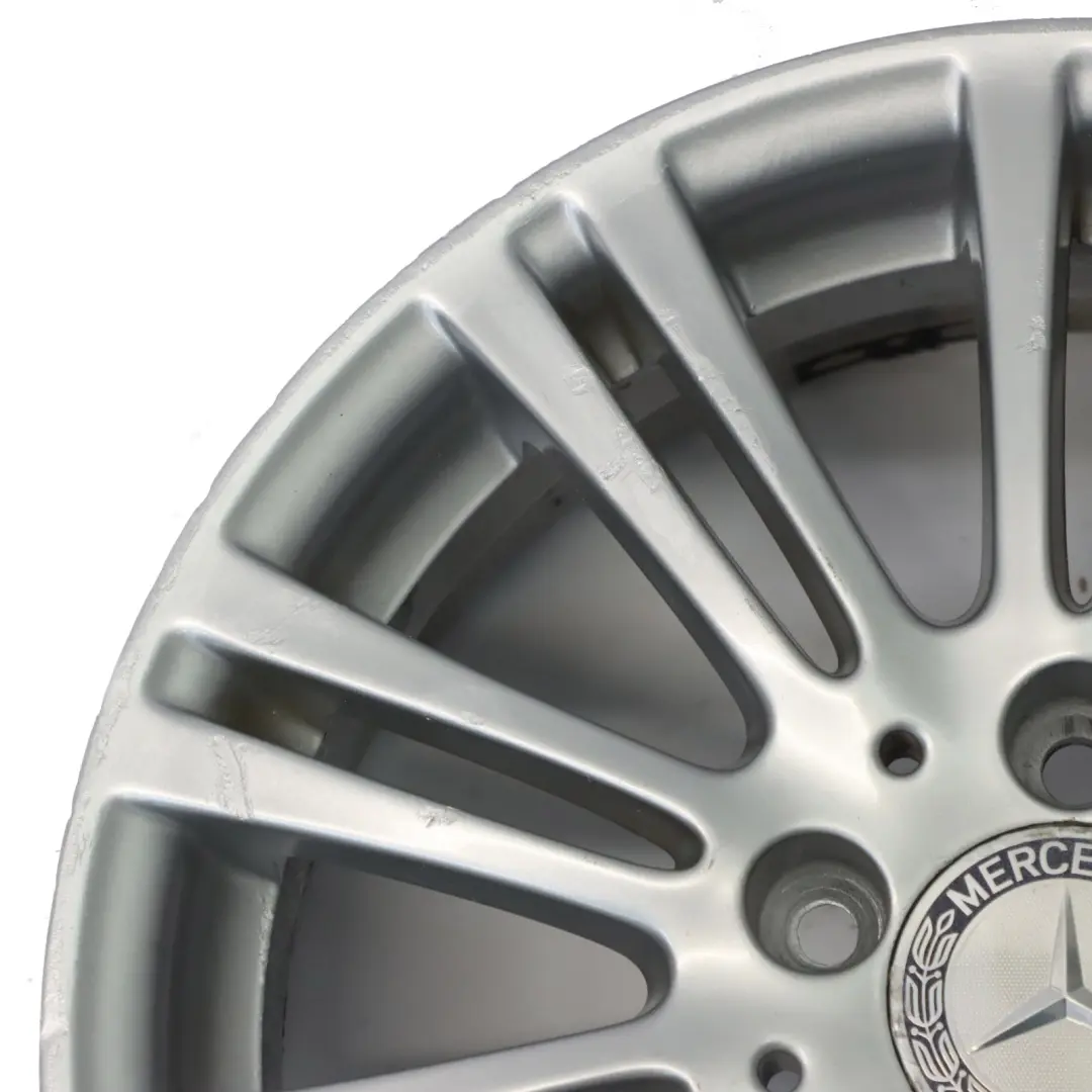Alloy Wheel Rim 16" ET:46 6J to Mercedes W169 Silver with Part number A1694012102 Mercedes W169 Silver Alloy Wheel Rim 16" ET:46 6J - SKU A1694012102-4 - Part number A1694012102