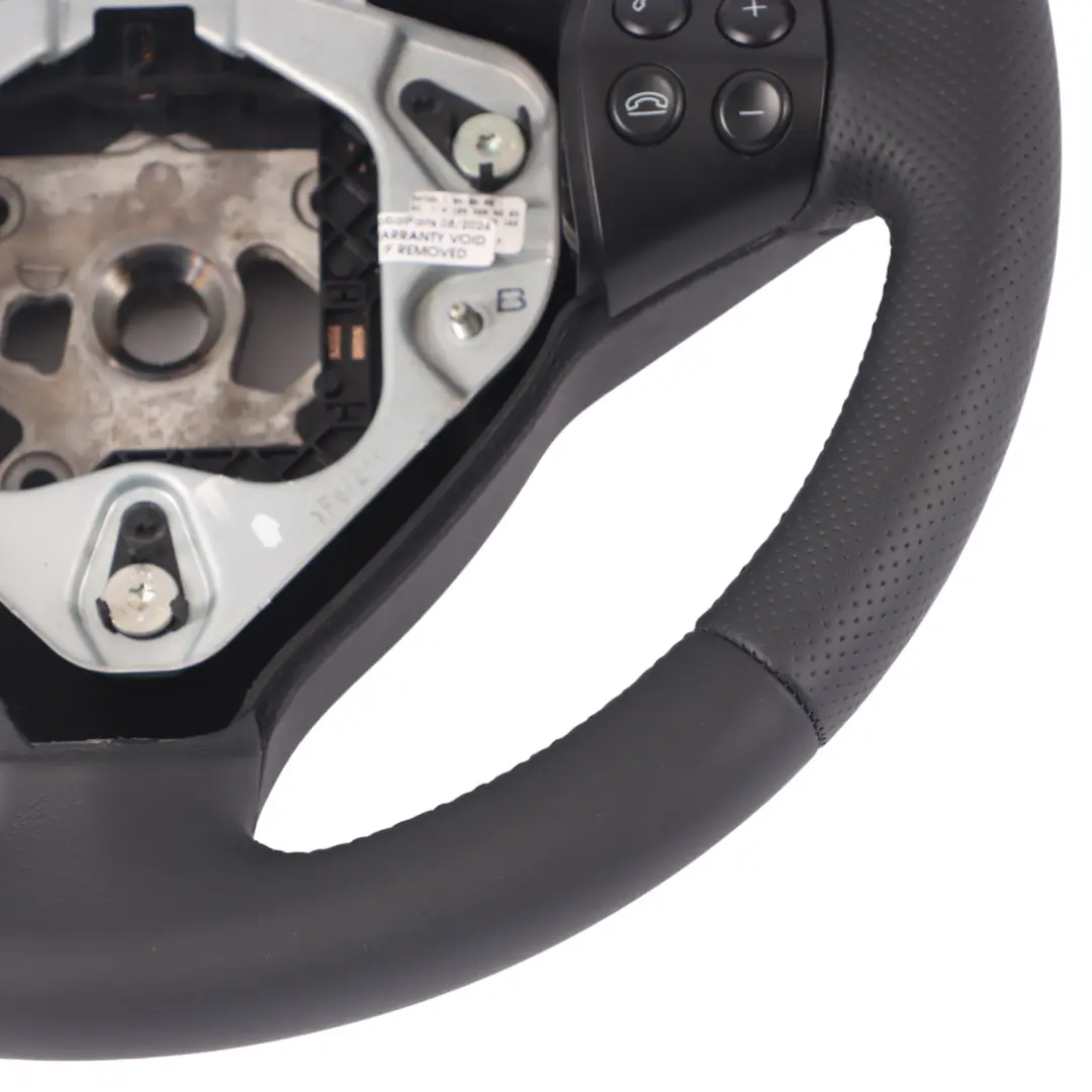 Leather Steering Wheel with Black Threads to Mercedes W169 NEW Black with Part number A1694600203 Mercedes W169 NEW Black Leather Steering Wheel with Black Threads - SKU A1694600203-2 - Part number A1694600203