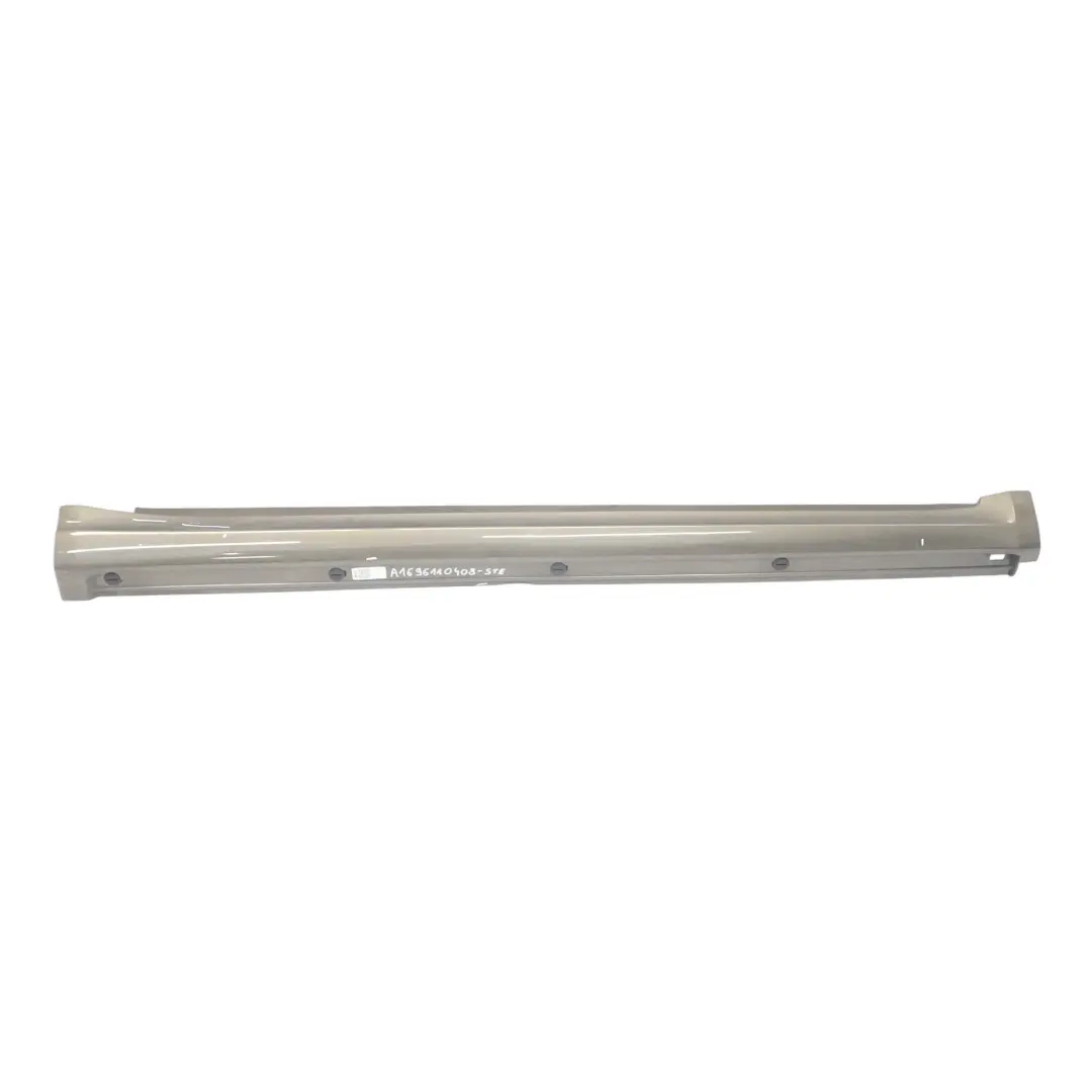 Mercedes W169 Seitenschweller Türschwellerabdeckung Rechts Steppe Braun - 430 - SKU A1696110408-STE - Teilenummer A1696110408