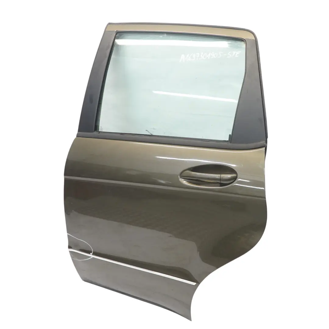 Mercedes W169 Door Rear Left N/S Steppe Brown Metallic - 490 - SKU A1697301905-STE - Part number A1697301905