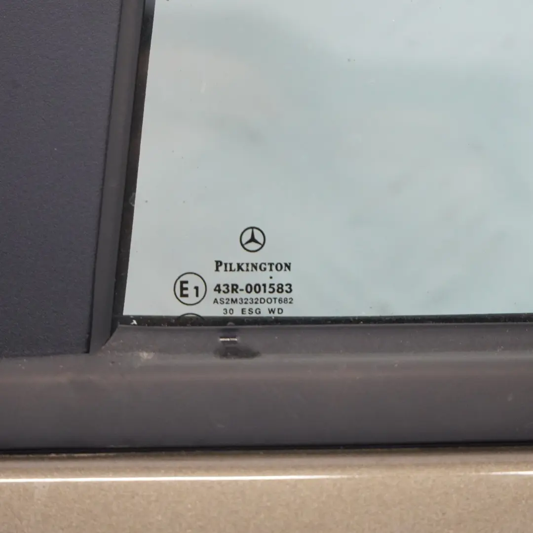 Mercedes W169 Door Rear Left N/S Steppe Brown Metallic - 490 - SKU A1697301905-STE - Part number A1697301905