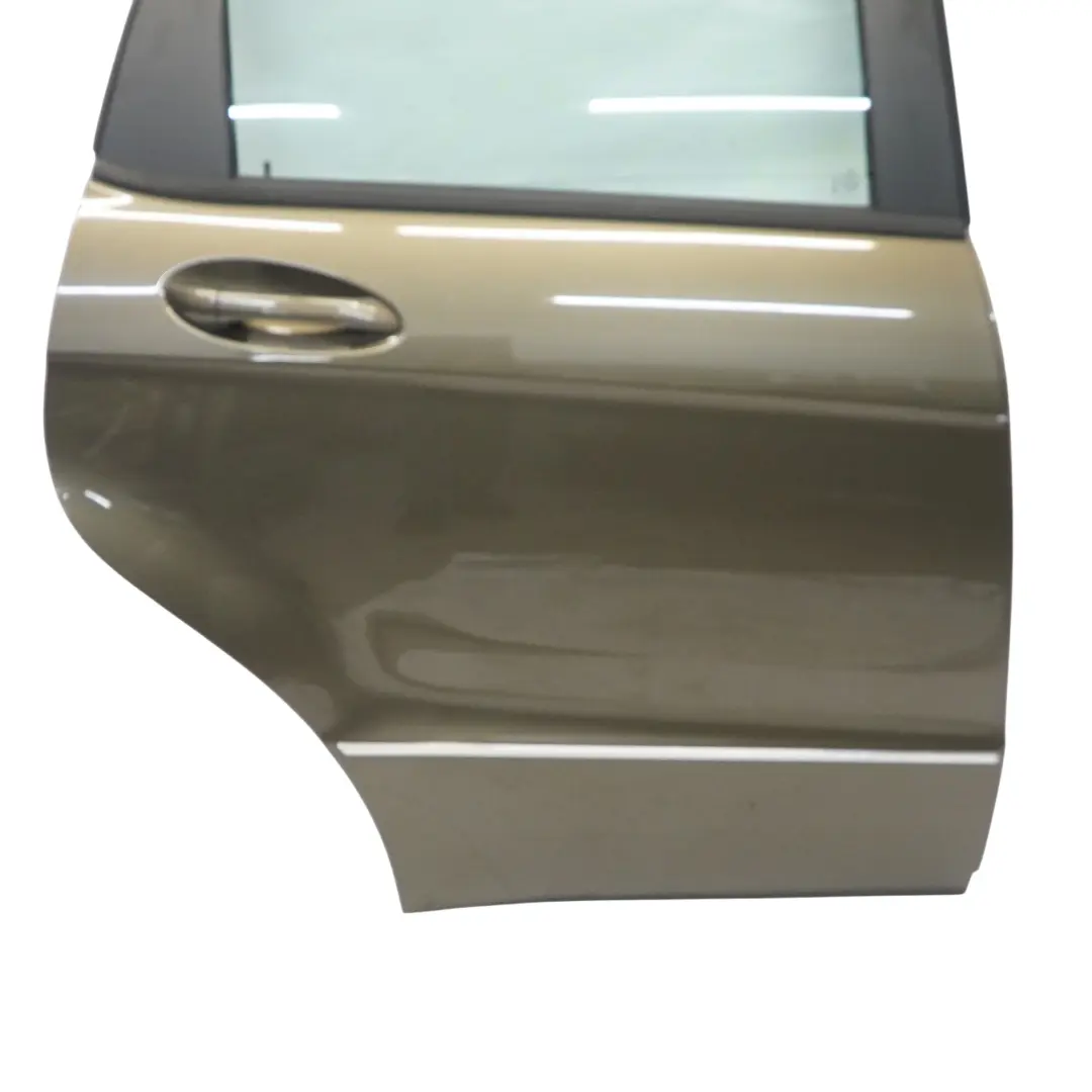 Door Rear Right O/S Panel Steppe Brown Metallic - 490 to Mercedes W169 with Part number A1697302005 Mercedes W169 Door Rear Right O/S Panel Steppe Brown Metallic - 490 - SKU A1697302005-STE - Part number A1697302005