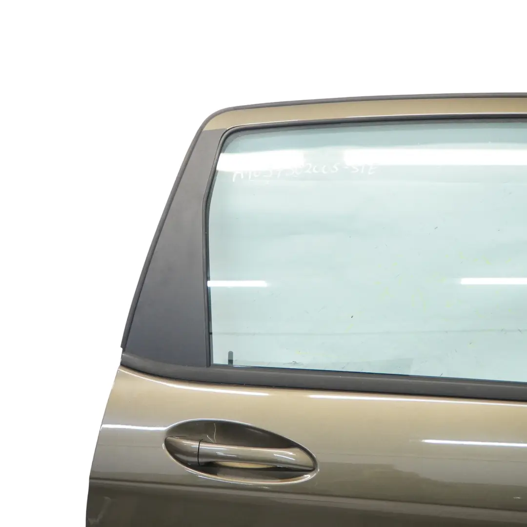 Door Rear Right O/S Panel Steppe Brown Metallic - 490 to Mercedes W169 with Part number A1697302005 Mercedes W169 Door Rear Right O/S Panel Steppe Brown Metallic - 490 - SKU A1697302005-STE - Part number A1697302005