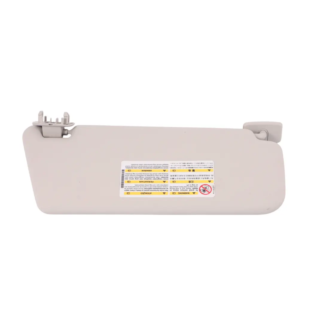  Parasol Mercedes W169 W245 Tapa Izquierda Panel Gris - SKU A1698100110-3 - Número de pieza A1698100110