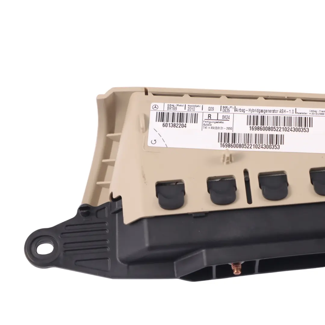 Pillar Column Air Module Unit Right O/S to Mercedes W169 Rear C with Part number A1698600805 Mercedes W169 Rear C Pillar Column Air Module Unit Right O/S - SKU A1698600805 - Part number A1698600805